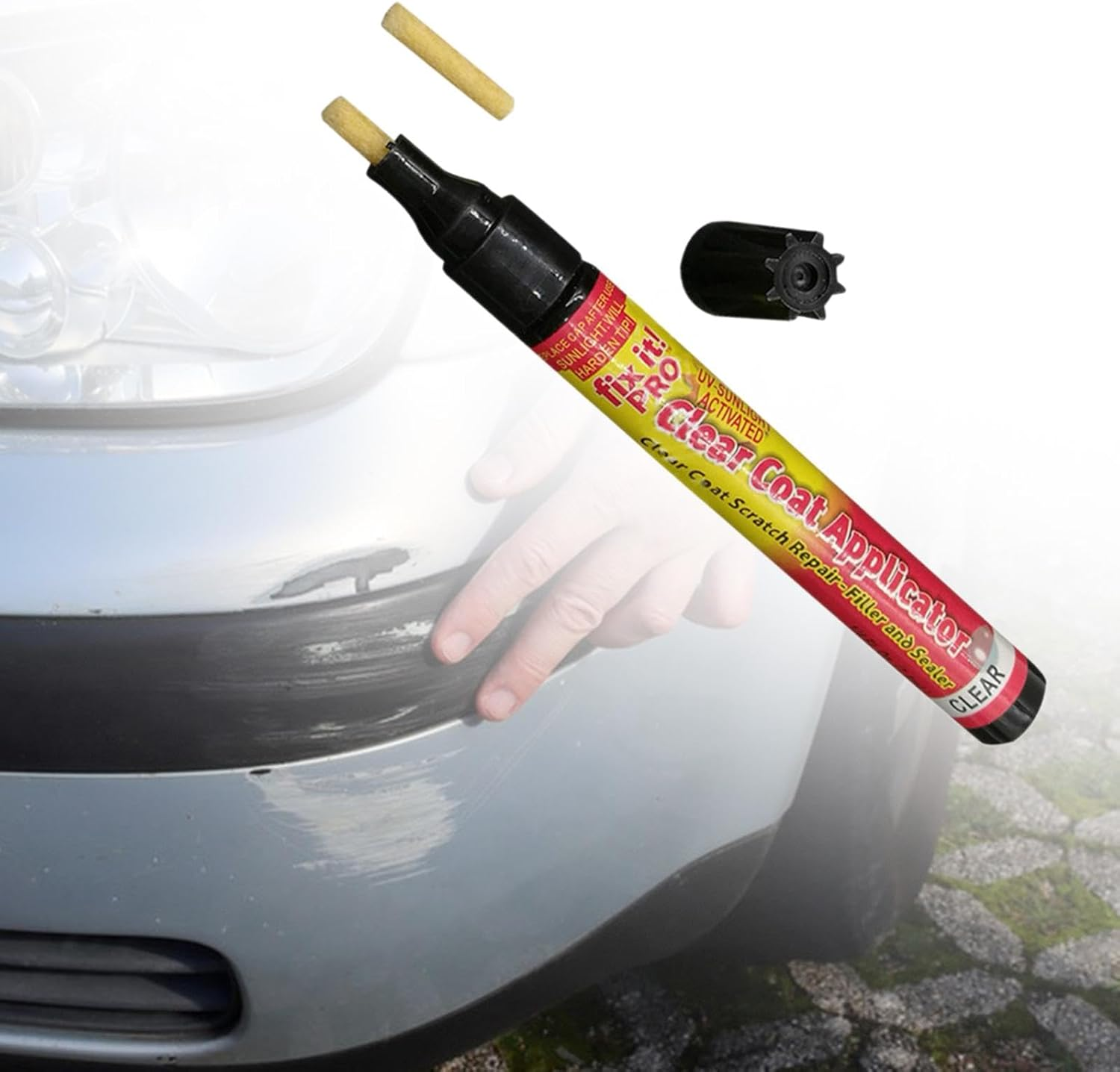 Magideal Car Paint Scratch Repair Pen Polishing Pen Professional Compact Repair Small Scratches Easy and Quick Car Scratch Remover Pen image number 2