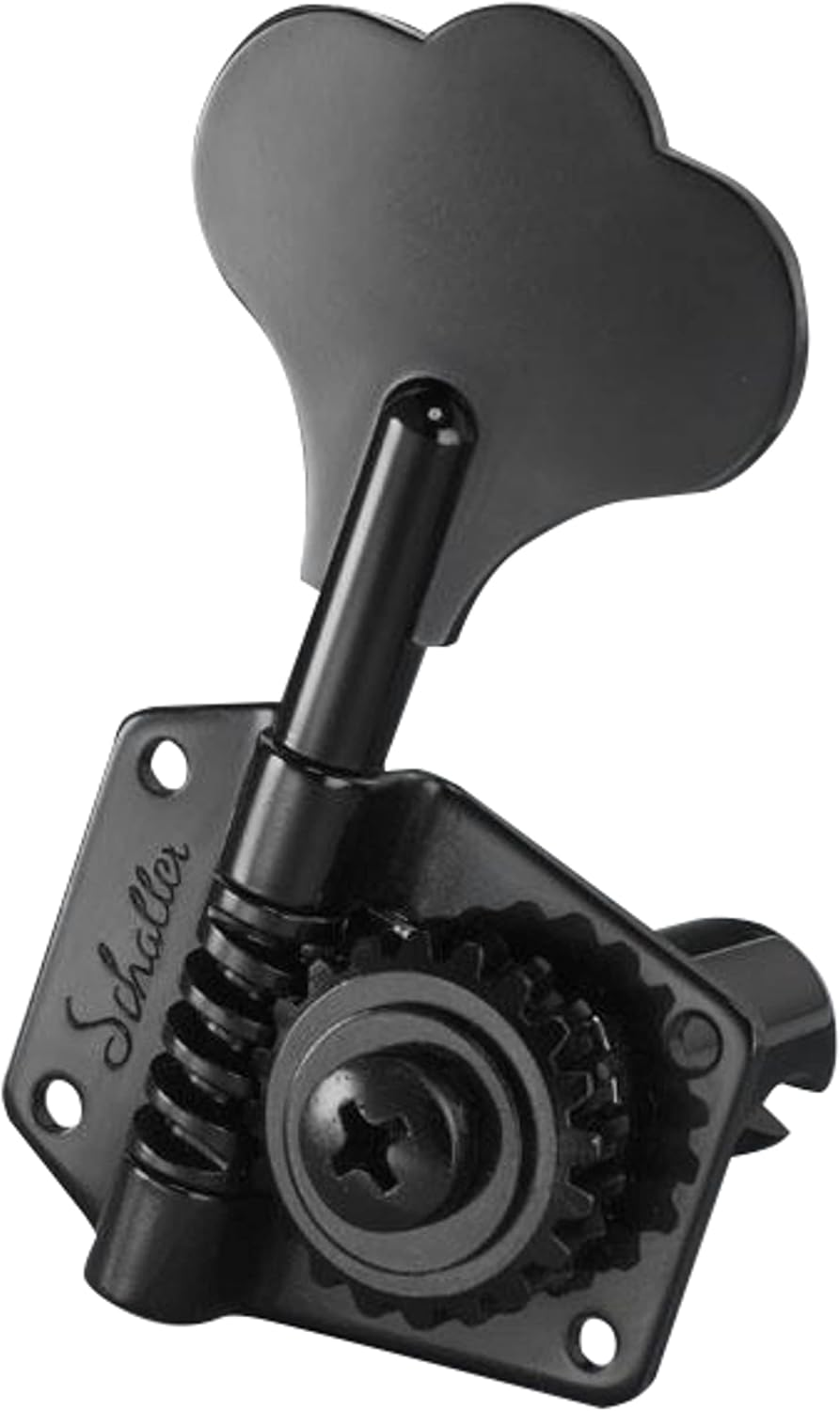 Schaller BM 4L Machine Head Set, Black Chrome