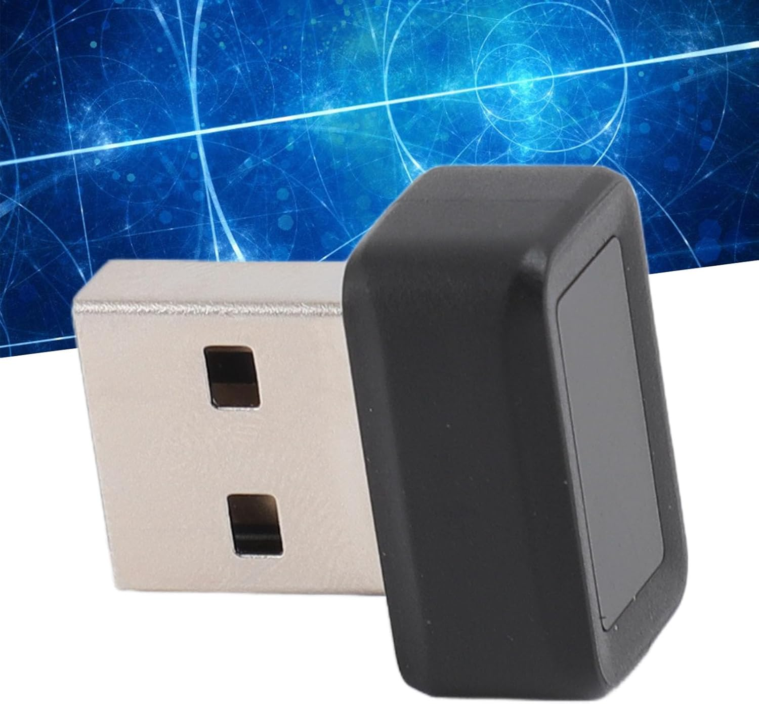 USB Fingerprint Reader, 360&deg; Touch Speedy Matching Biometric Scanner, Portable Fingerprint Logger, up to 10 Fingerprints, for Windows 10 11 32 64 Systems image number 1