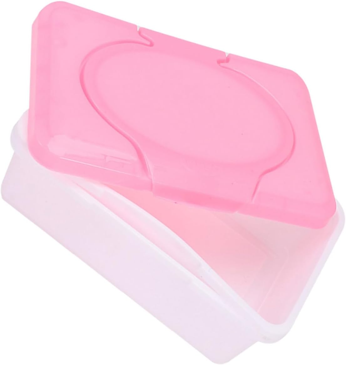 Wipes Dispenser Refillable Tissue Box Portable Wipes Holder for Bathroom Living Room image number 5