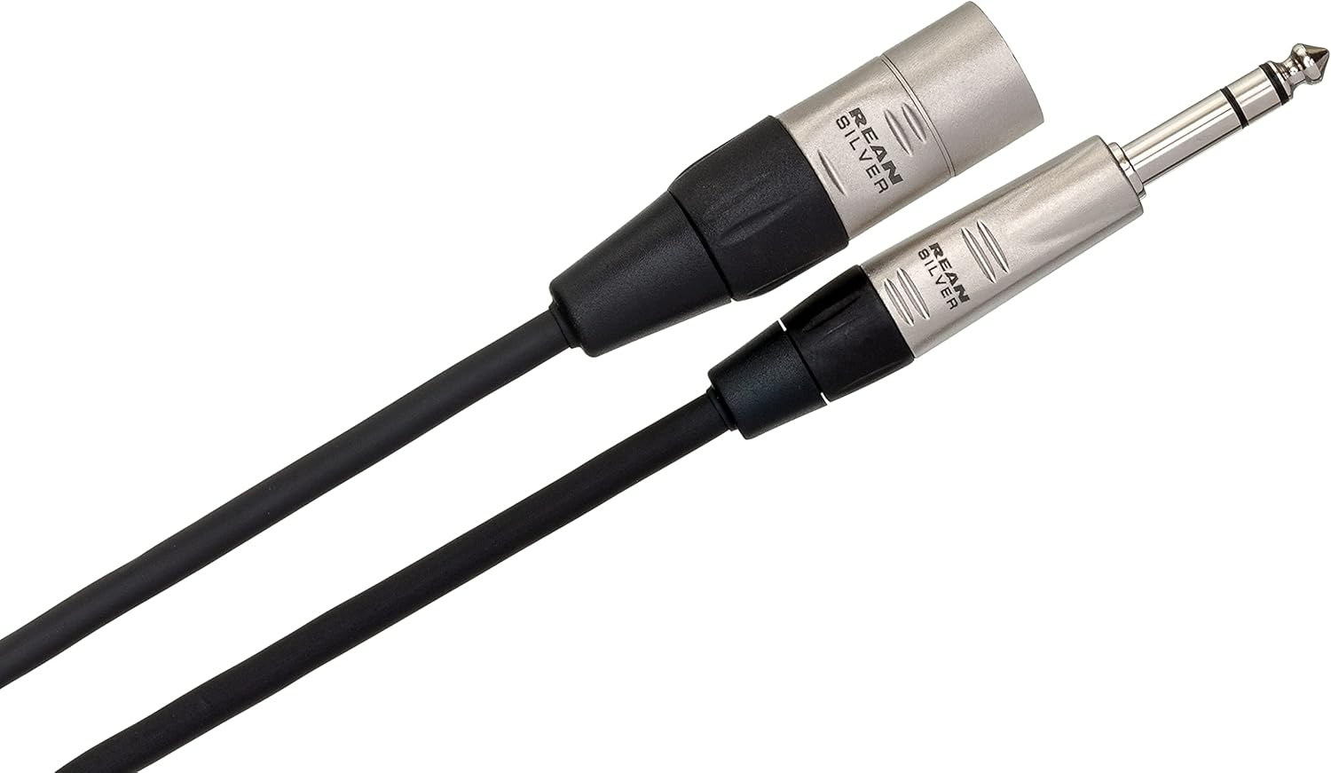 Hosa HSX-001.5 Pro Balanced Interconnect Rean 1/4 Inch TRS to XLR3M, 1.5 Feet - 1 Count (Pack Of 1) image number 3