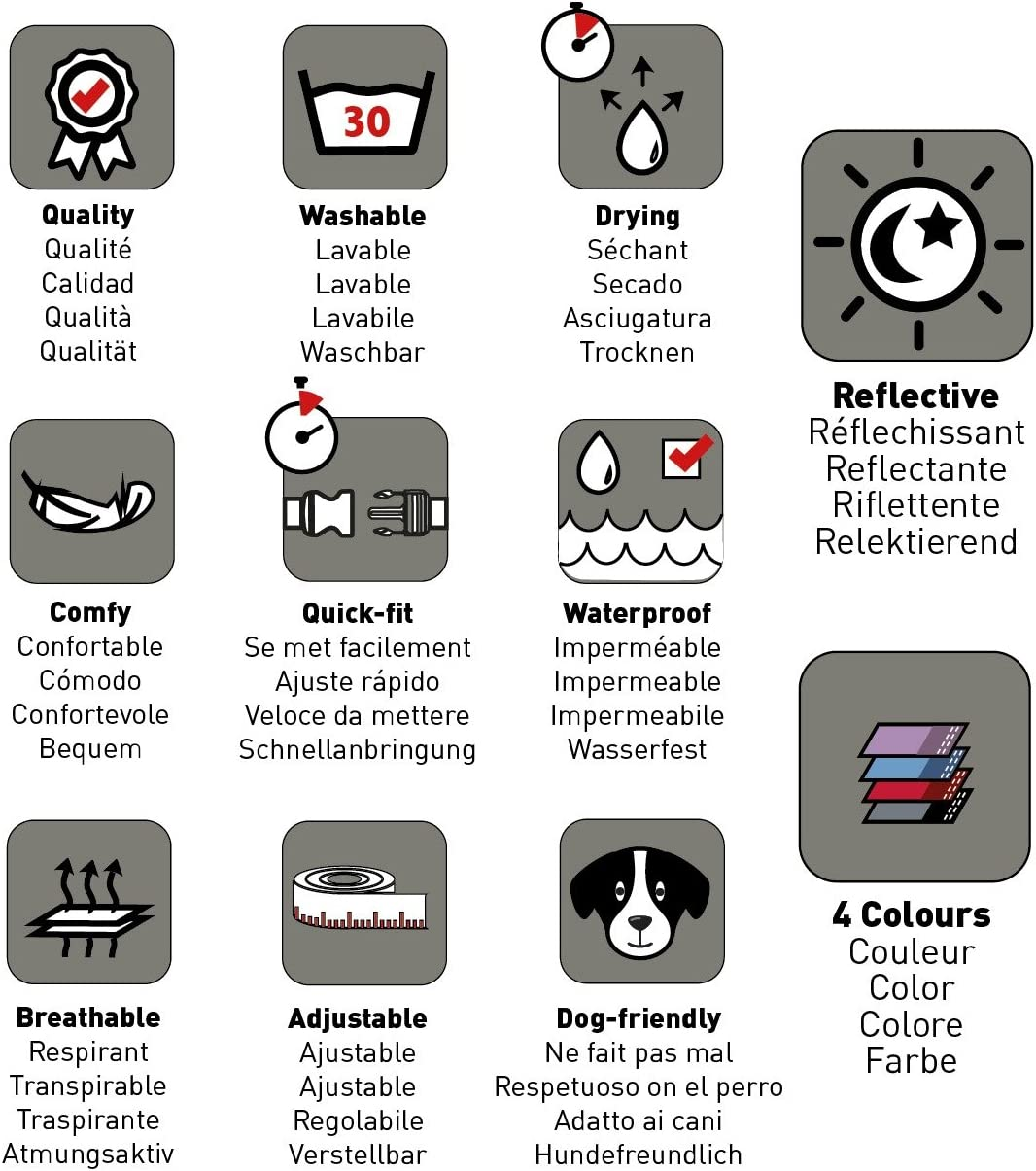 HALTI Active Lead - Award-Winning Bungee Dog Lead, Shock-Absorbing Anti-Pull Dog Leash, All-In-One Neoprene Padded Belt & Lead, Ideal for Running & Training with Medium & Large Dogs (Size L, Purple)