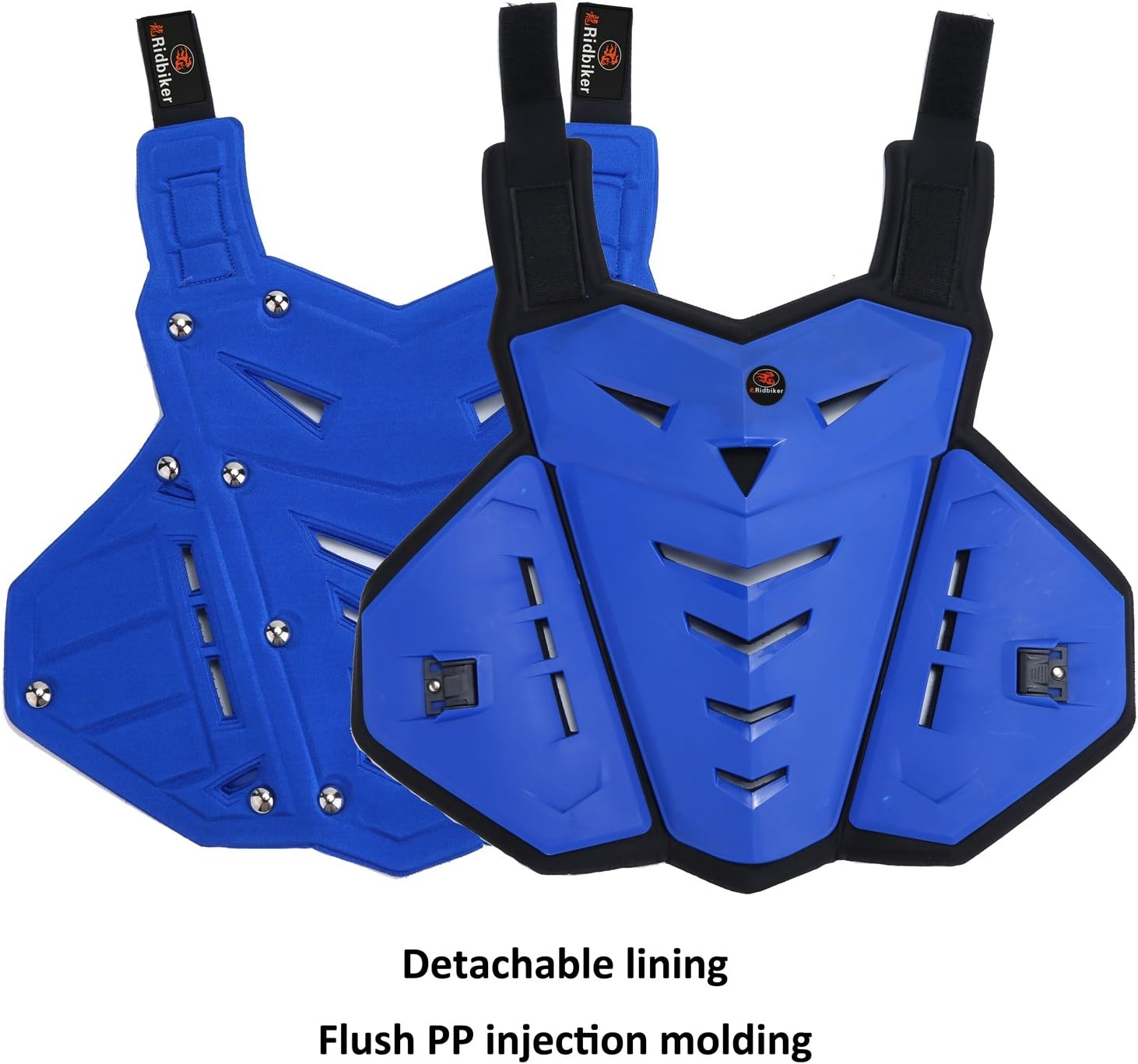 Motorcycle Body Armor Vest Dirt Bike Chest Back Protector Motocross Gear, for Adult Powersports Protective Gear image number 2