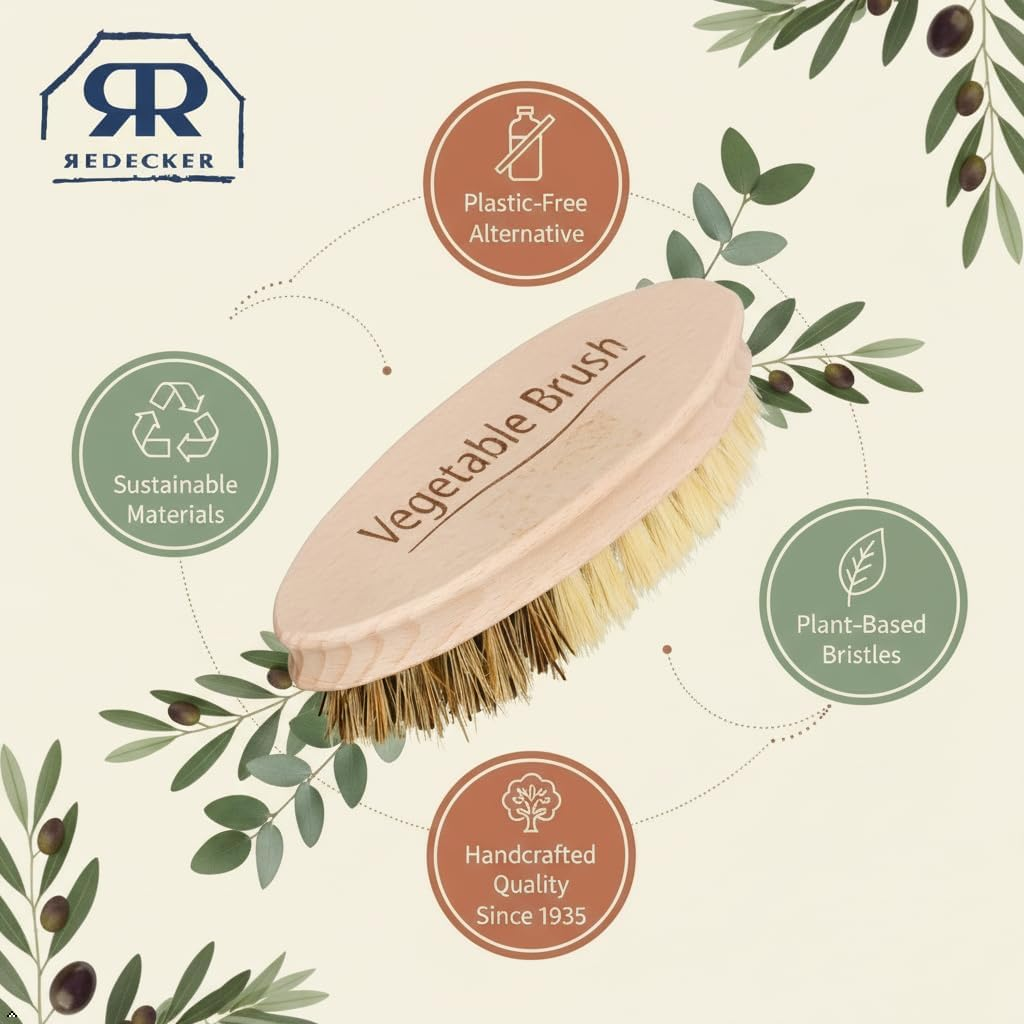 Redecker Vegetable Brush image number 6
