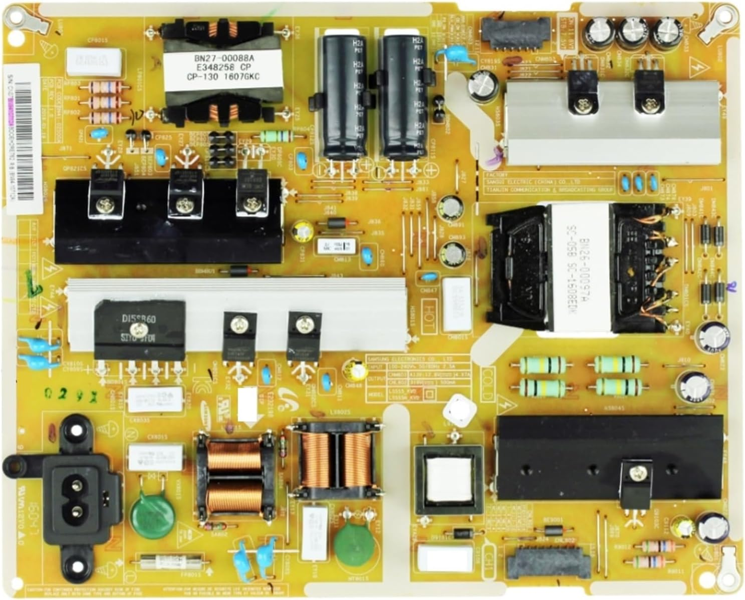 BN41-02500A BN94-10712A Power Supply Board Is for UN55KU6300F UN50KU6300F UN55KU630DF UN55KU6290F UN55KU6270F UN50KU630DF TV image number 1