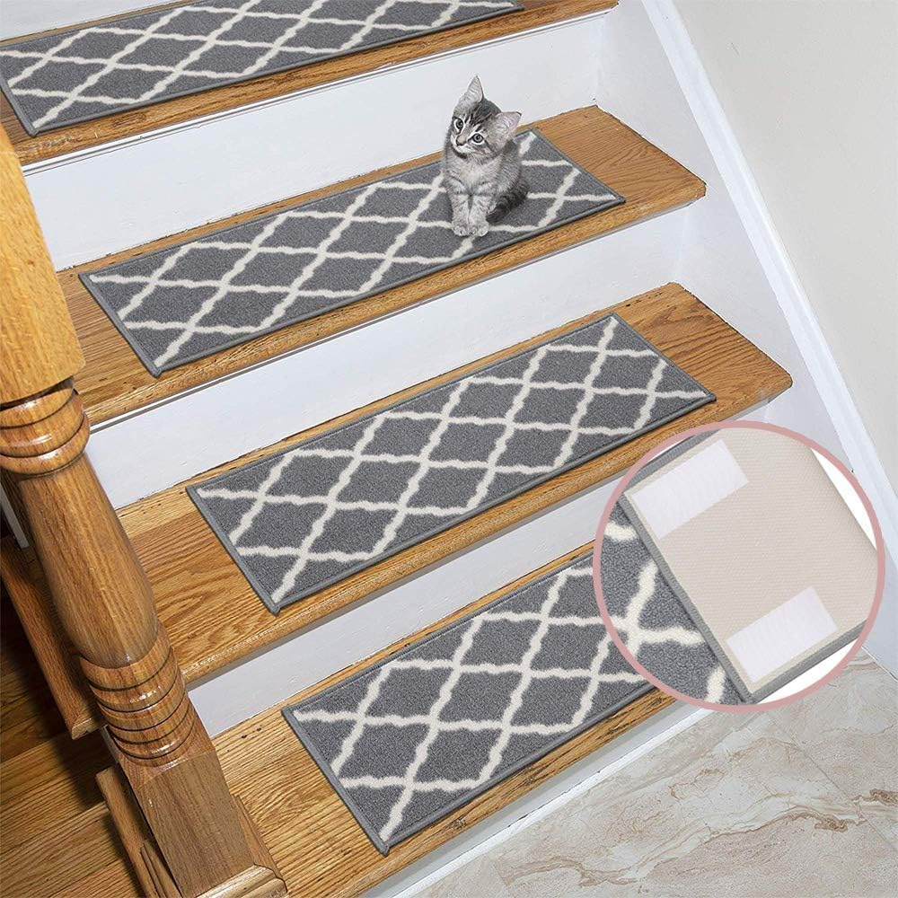 2X4 Inch Adhesive Square Hook and Loop Tape - 12 Sets - Sticky Back Fastener for Indoor or Outdoor Use - Instead of Holes and Screws,White