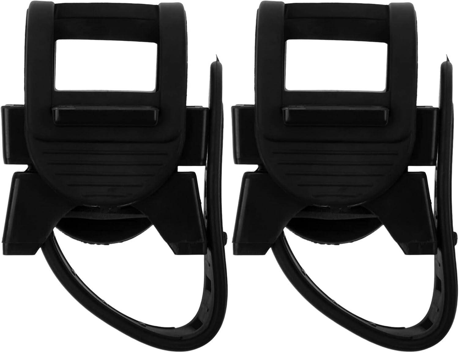 CLISPEED 2Pcs Wheelchair Cane Holder Bracket Crutch Rack Attachment for Mobility Scooters Walkers Elderly Users Convenient Cane Storage image number 5