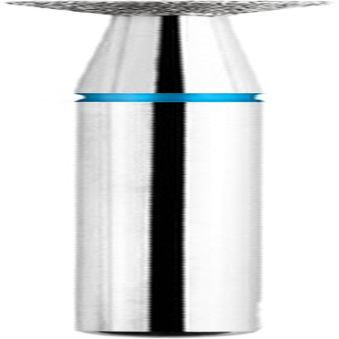 Acycoin2A 2Pcs Head Disc Grinding Burr T Mills Grinder Diamond Electric Nail Drill Bit