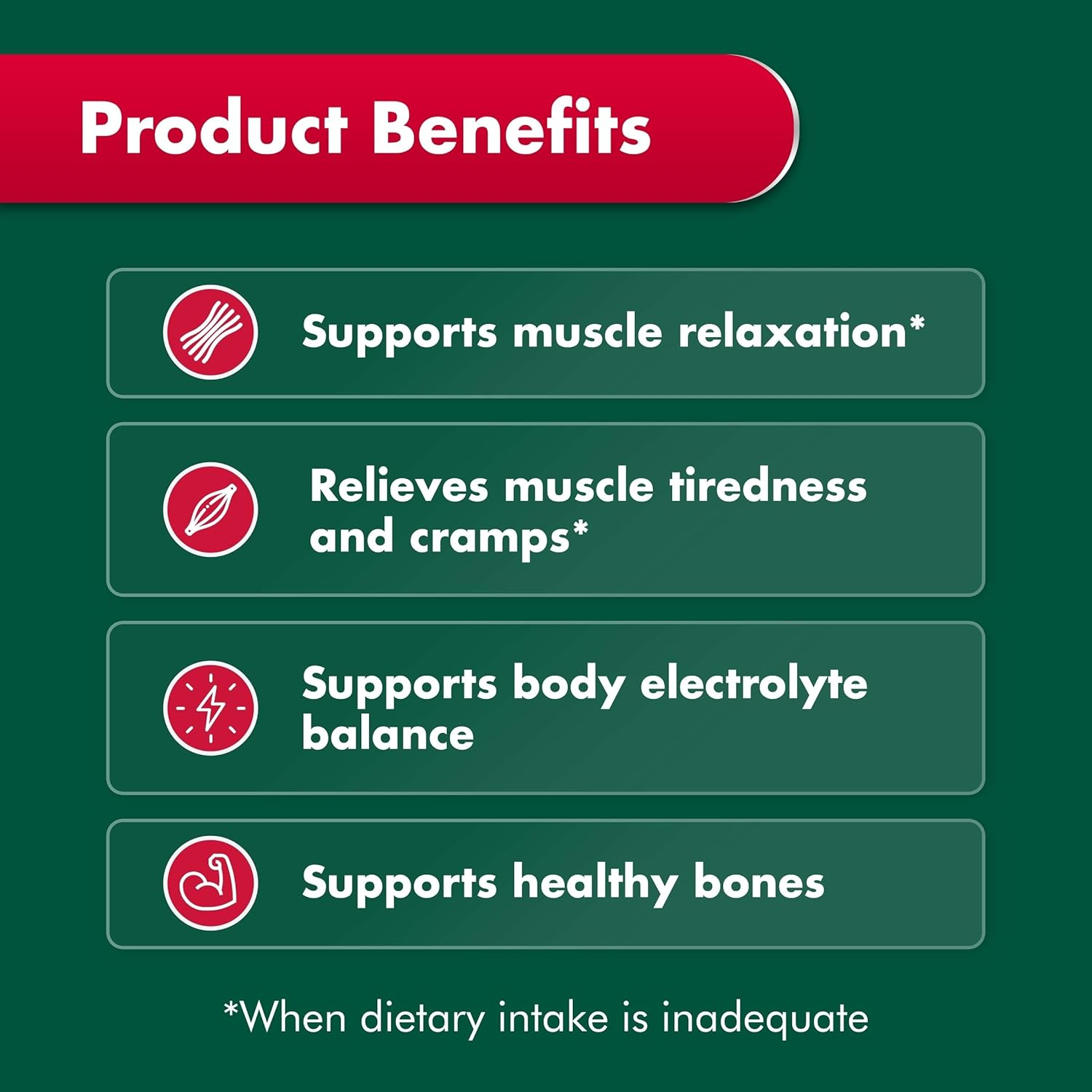 Nature'S Own Magnesium Chelate 500Mg Capsules 300-Relieves Muscle Cramps and Mild Muscle Spasms, Reduces Muscle Tiredness When Dietary Intake Is Inadequate-Aids Calcium Metabolism and Supports Bone Health image number 1