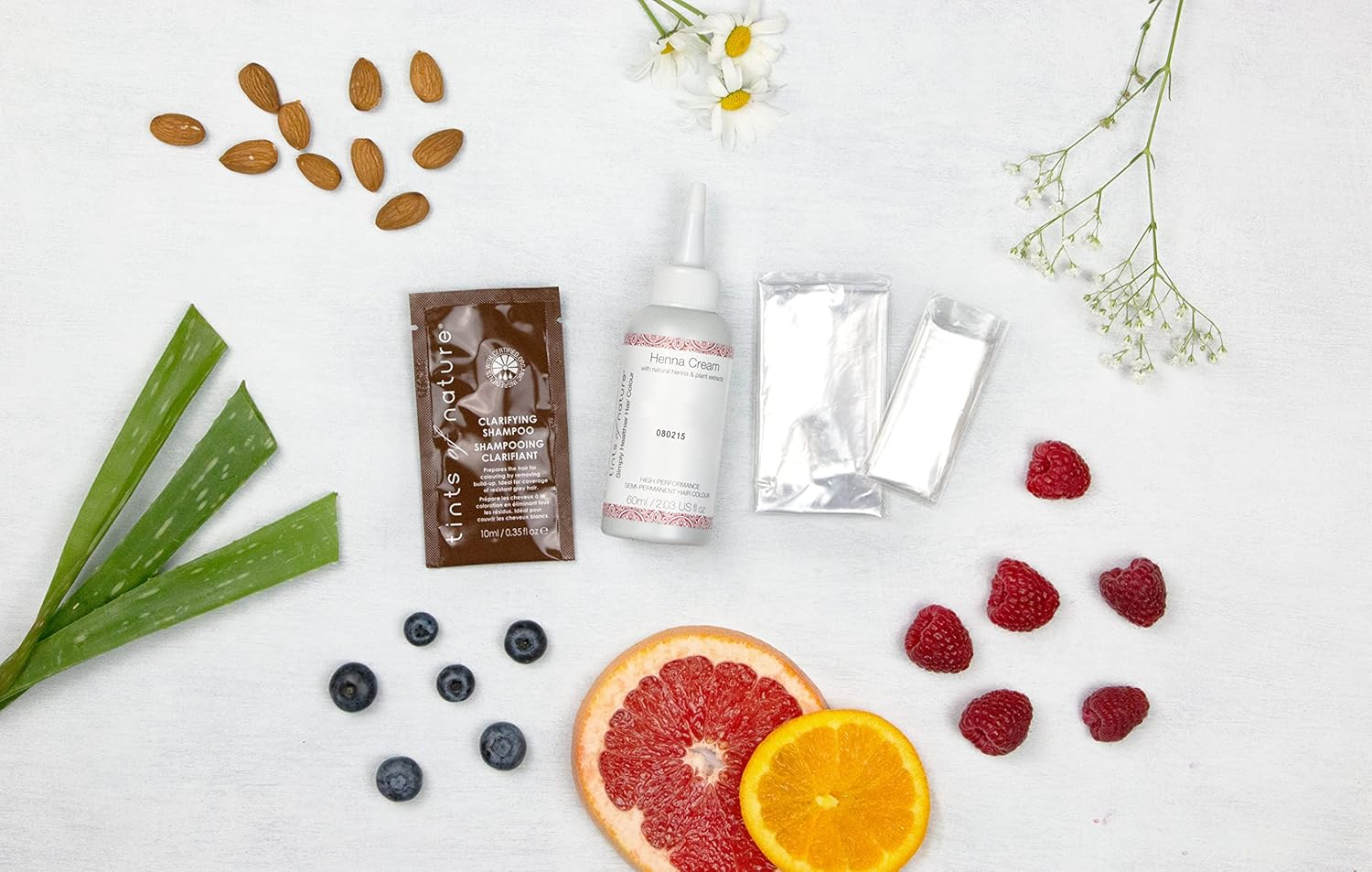 Tints of Nature Red Semi-Permanent Henna Cream Hair Colour, Ammonia-Free and 95% Natural, 70Ml image number 6