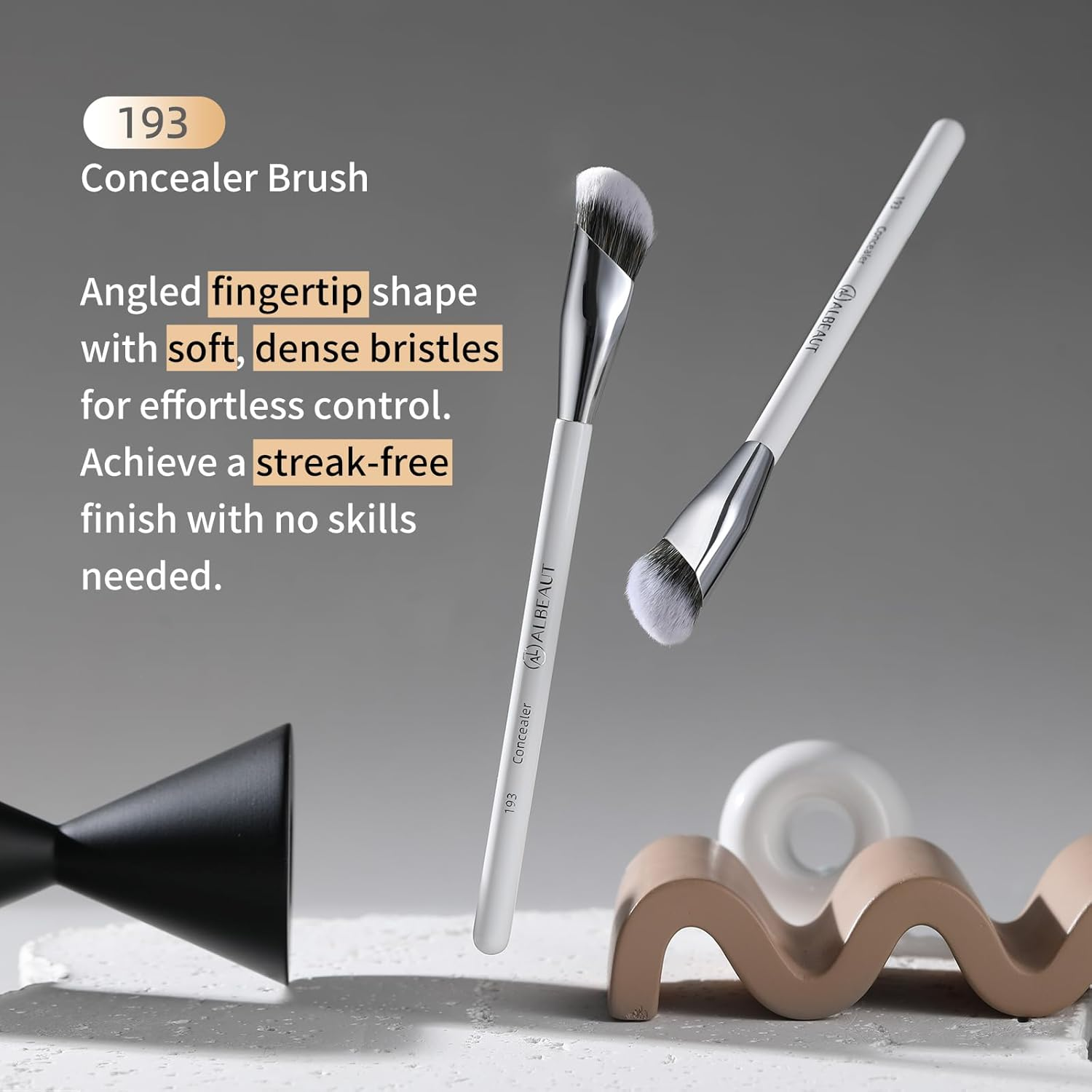 Albeaut Concealer Brush and Puff Set image number 4