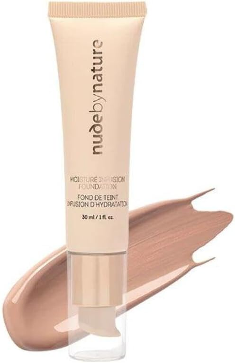Nude by Nature Moisture Infusion Foundation 30Ml N4 Silky Beige