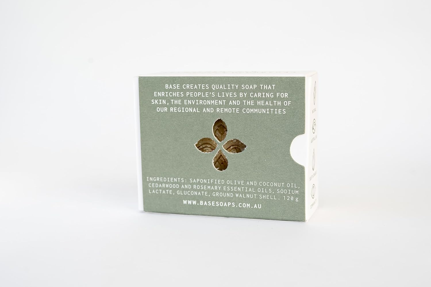 Base - Soap with Impact - Cedarwood Rosemary Soap Bar, 132G Pack of 10 image number 1