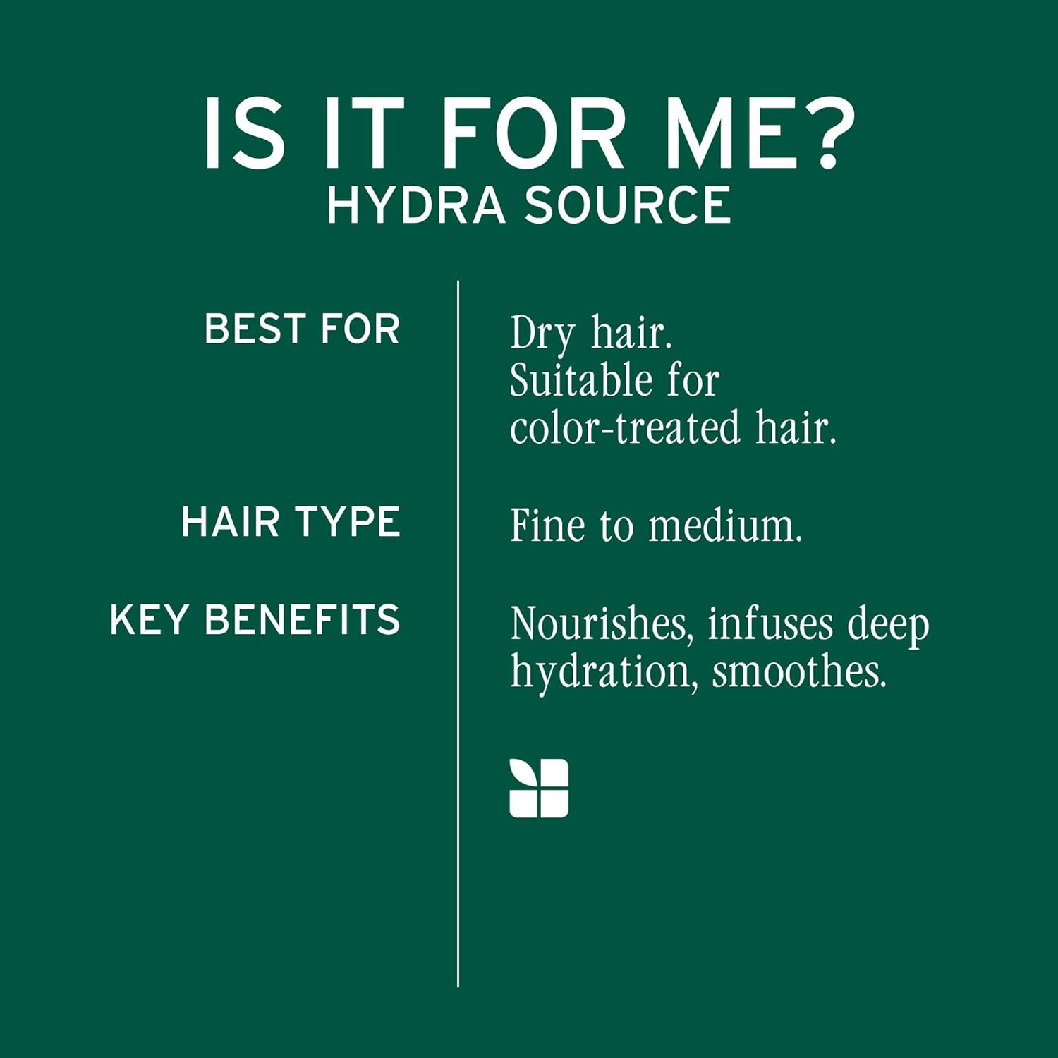 BIOLAGE Hydra Source Shampoo | Hydrates & Moisturizes Hair | for Dry Hair | Paraben & Silicone-Free | Vegan​ | 1.7 Fl. Oz. image number 5