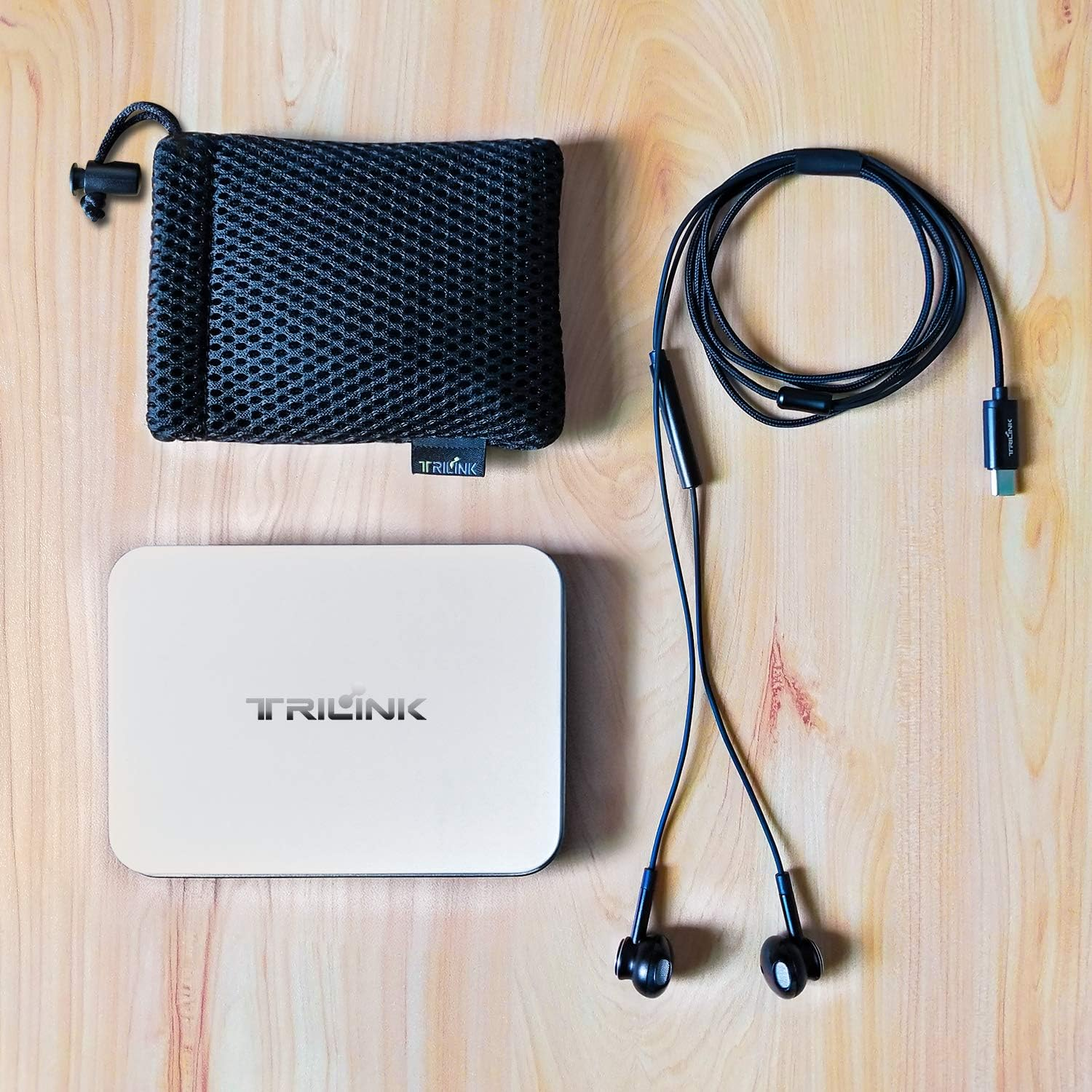 USB Type C Earbud Headphones, Hi-Res In-Ear Earphone with Microphone & Volume Control Compatible with New Ipad Pro/Ipad Mini 6/Macbook Pro,Google Pixel 5G/5/4Xl,Oneplus8Pro/8,Motorola,Htc,Sony Xperia image number 1