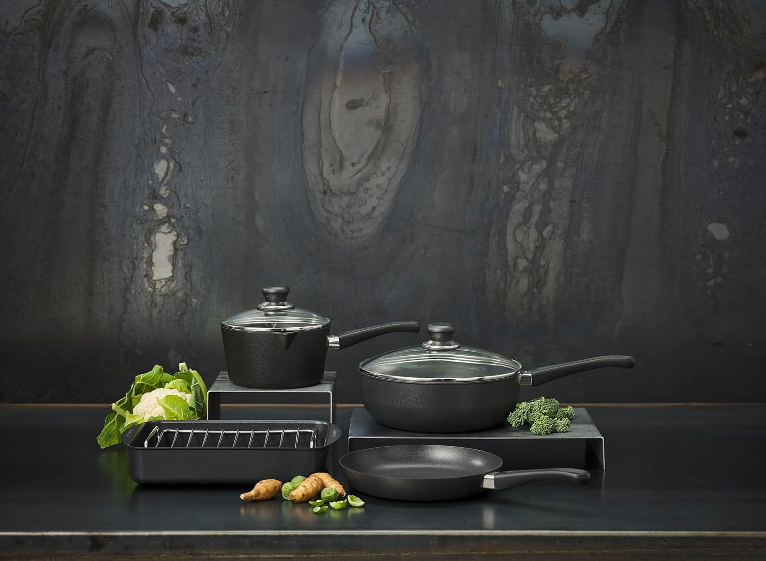 Scanpan Classic Deep Saut&eacute; Pan, 26 Cm,Black image number 4