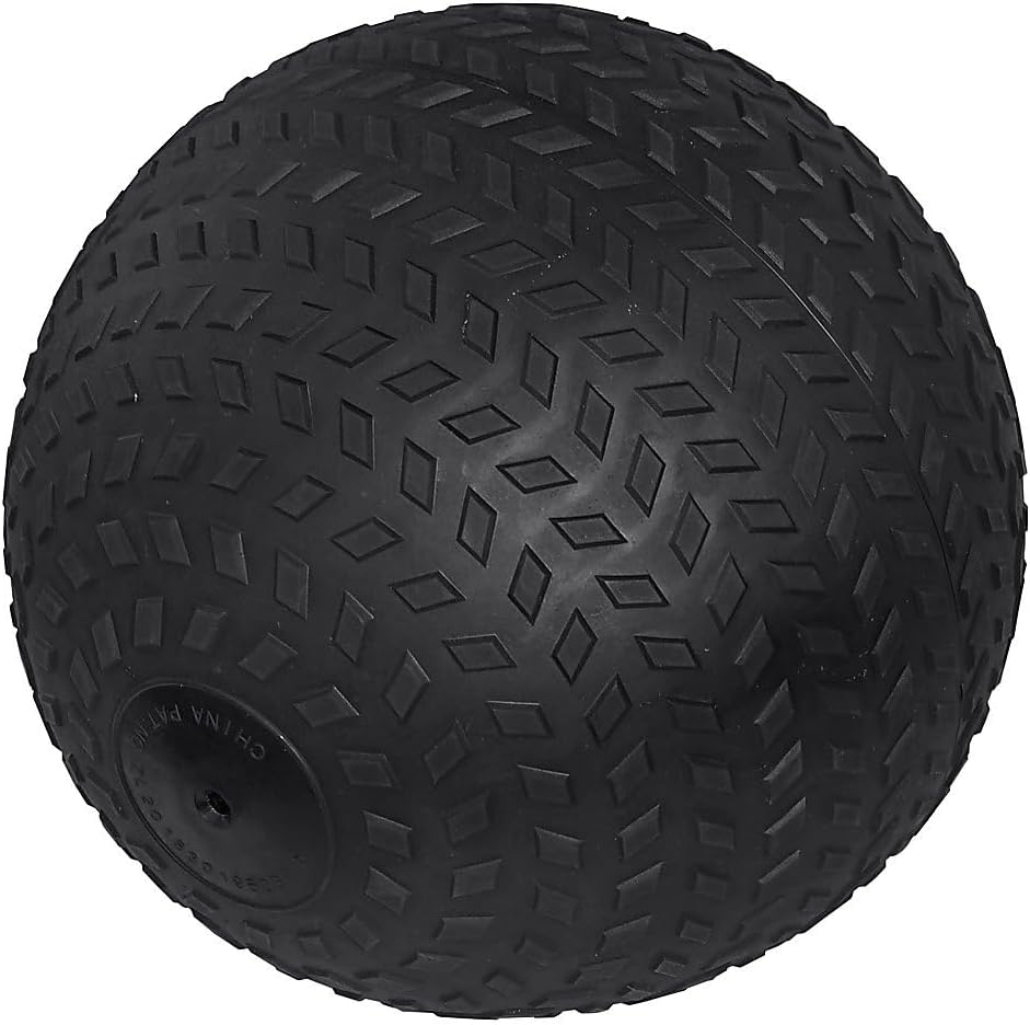 10Kg Non-Bounce Tyre Thread Slam Ball Dead Ball Medicine Ball for Gym Fitness MMA Volleyball Sports Core Strength Circuit Training Strength and Endurance Training Weights Exercise Workout image number 2