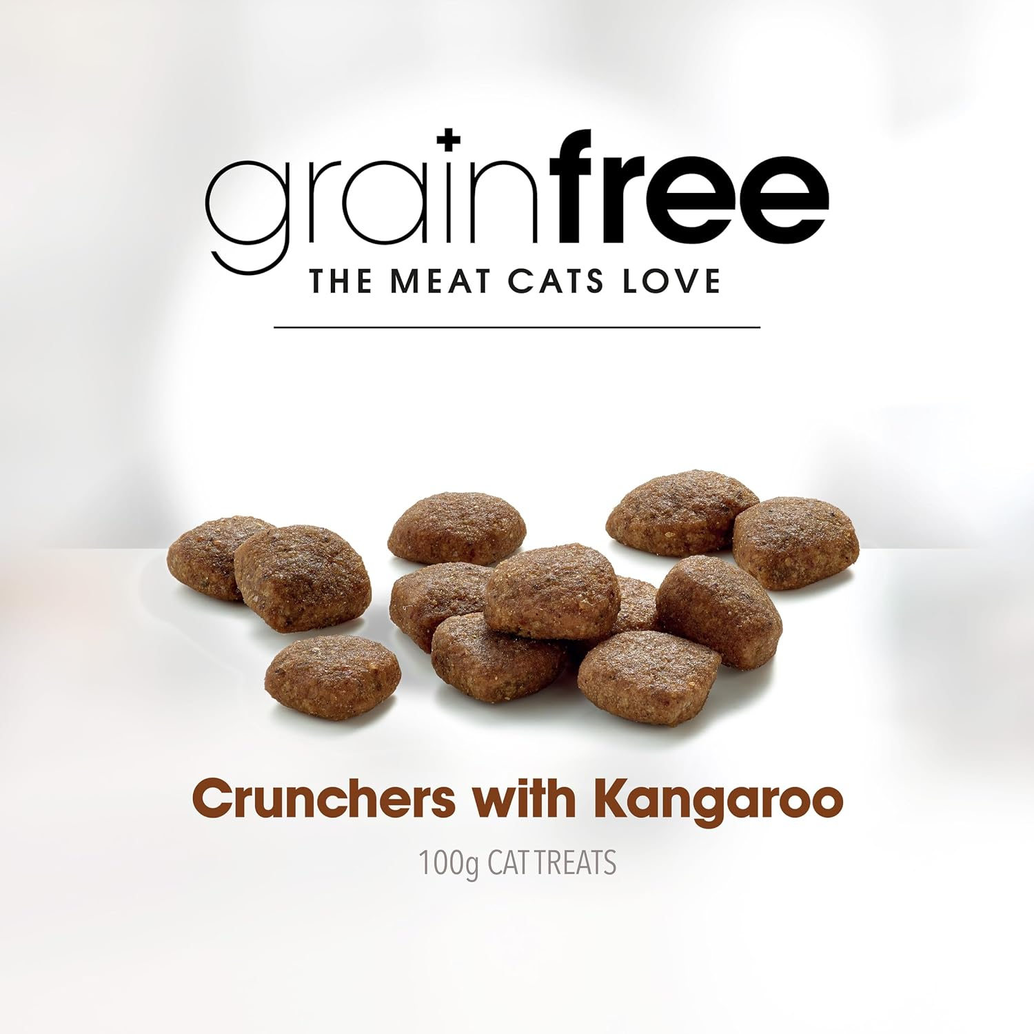 Fussy Cat Grain Free Crunchers Cat Treats, Kangaroo 9X100G - High-Protein Crunchy Treats, Made with Real Kangaroo for Maximum Flavour image number 4