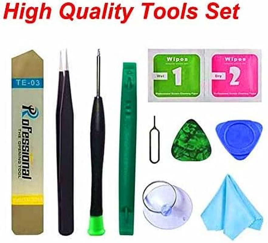 Screen Replacement for Ipad 9 9Th Generation 10.2", for Ipad 9 9Th Gen 2021 (A2602 A2603 A2604 A2605) Digitizer Replacement with Home Button(Not Include LCD) + Full Repair Kit（Black） image number 2