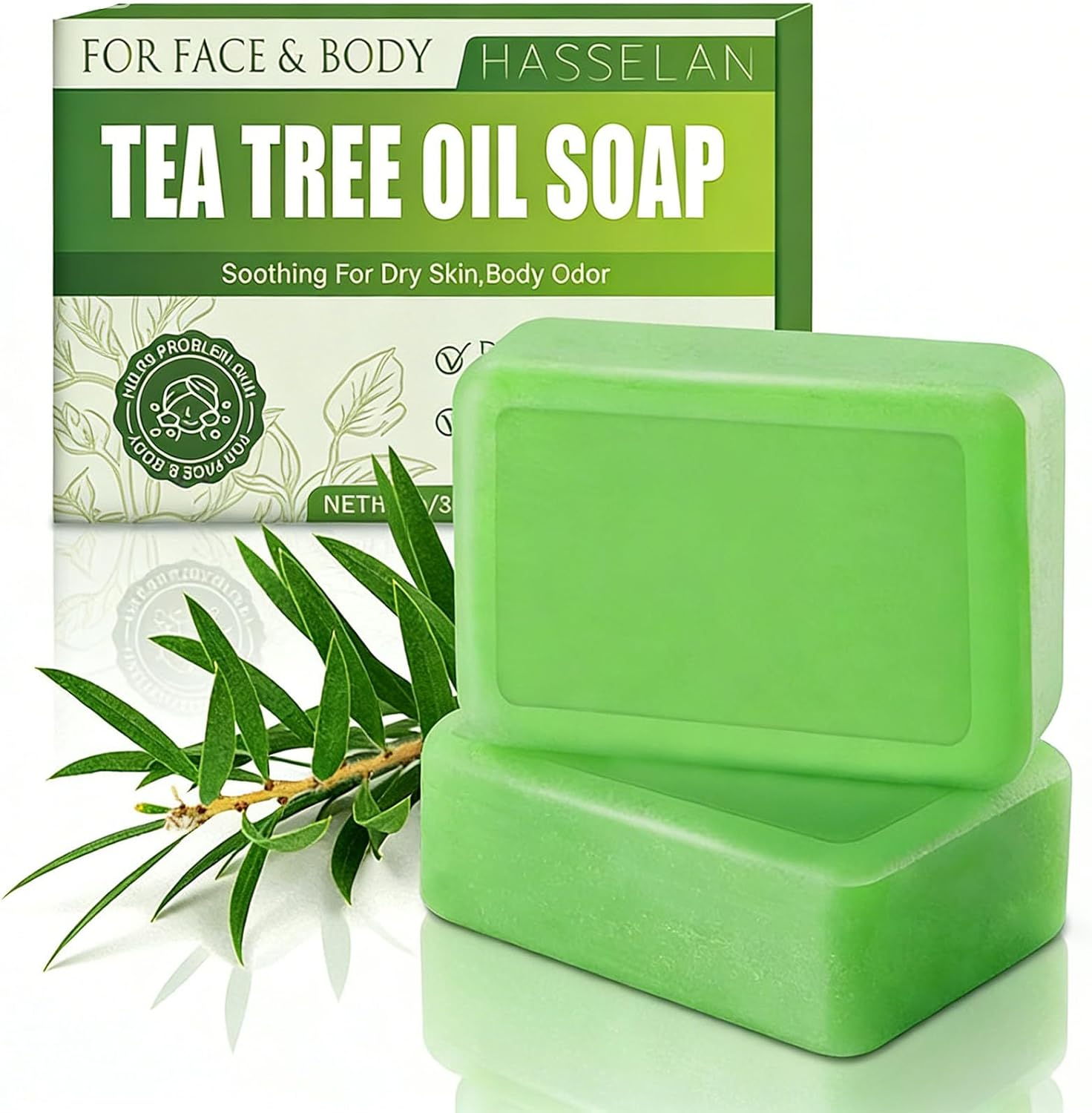 For Veloma Soap, Natural Organic Handmade, 100G/3.56Oz Natural Formula, Replenishes Moisture Cold Process Formula, Soothing Hydrating Body Wash for Clear Healthy Skin, Suitable for Face & Body (1) image number 6