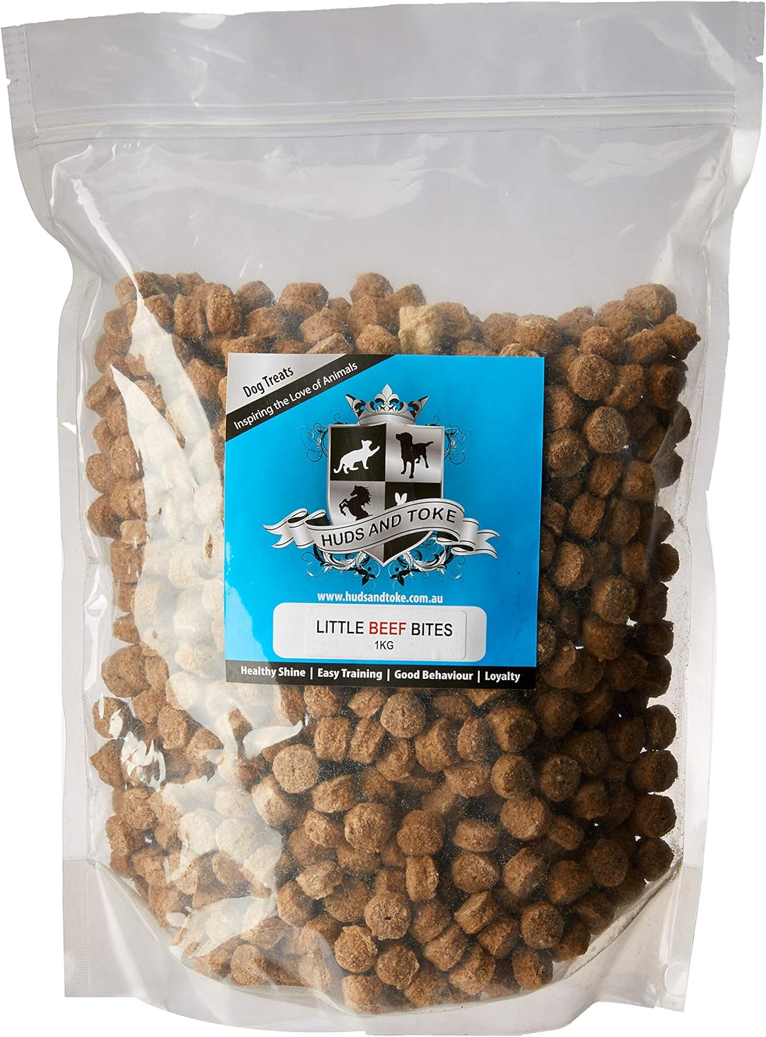 Huds and Toke Little Beef Bites Dog Treats 1 Kg image number 2