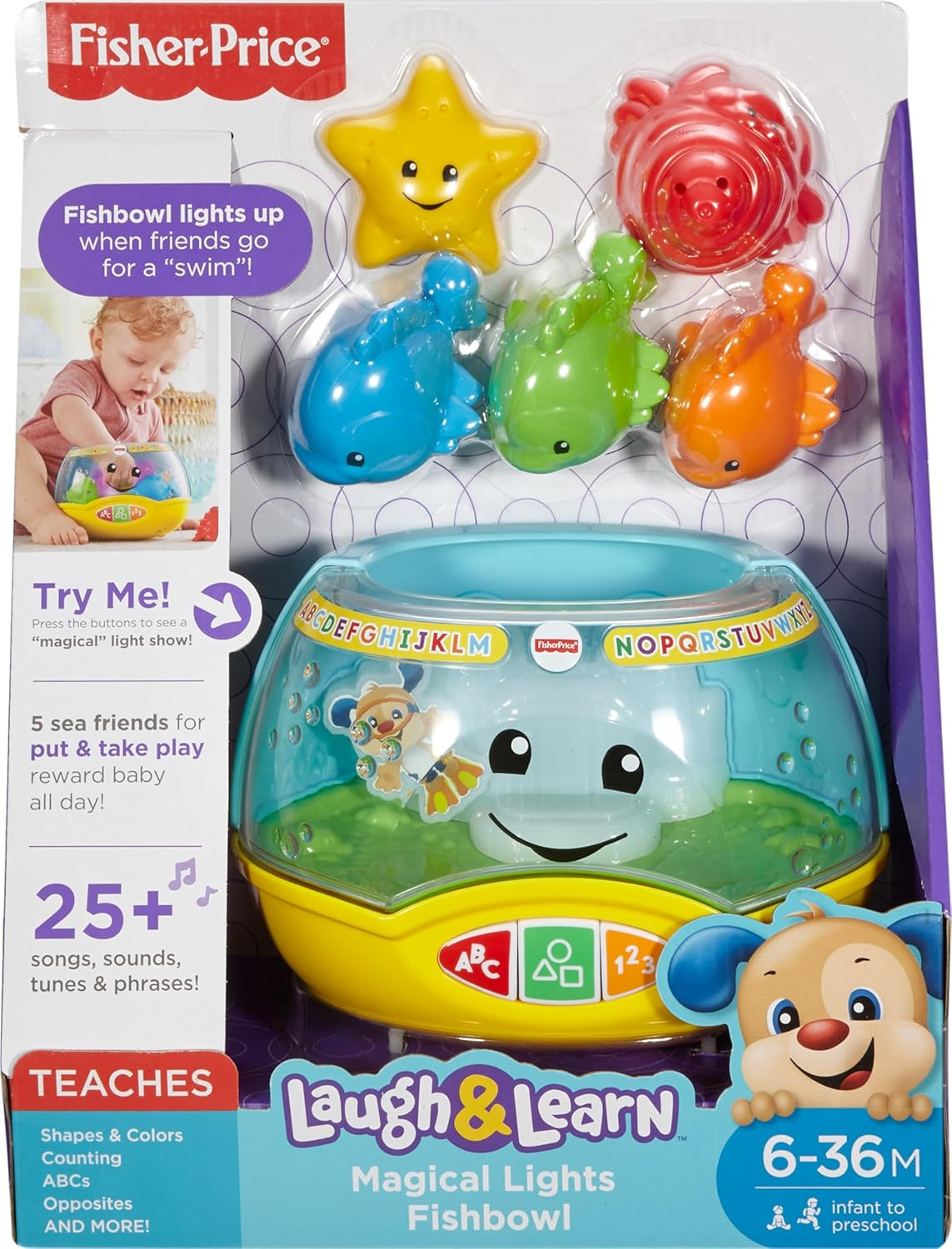 Fisher-Price Laugh and Learn Magical Lights Fishbowl