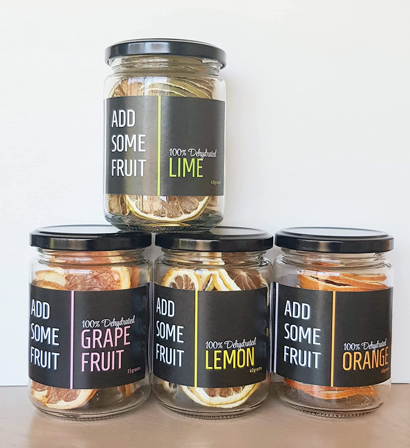 ADD SOME FRUIT - 100% DEHYDRATED LIME - 40G Jar image number 1