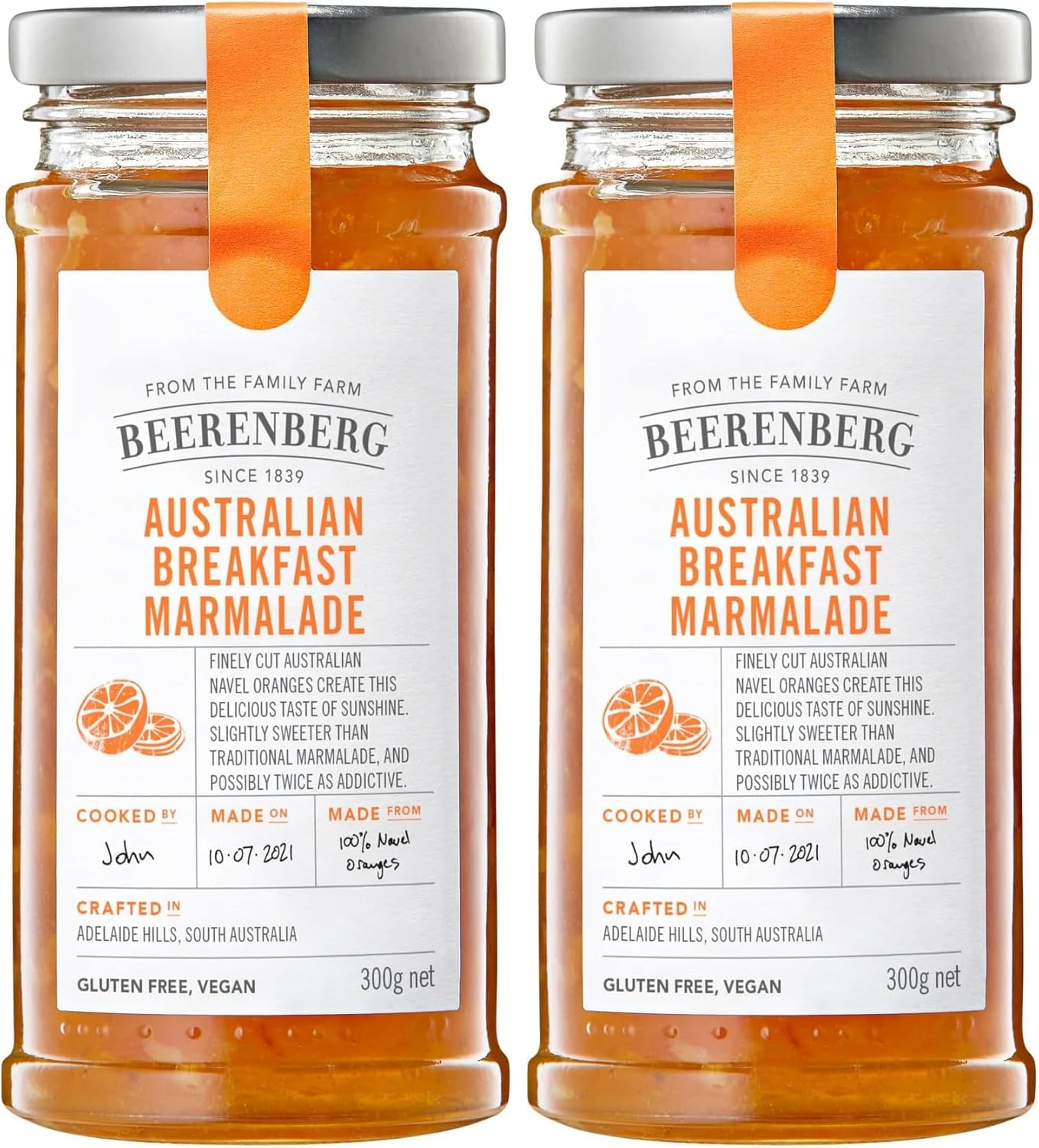 Beerenberg Australian Breakfast Marmalade, 300G image number 1