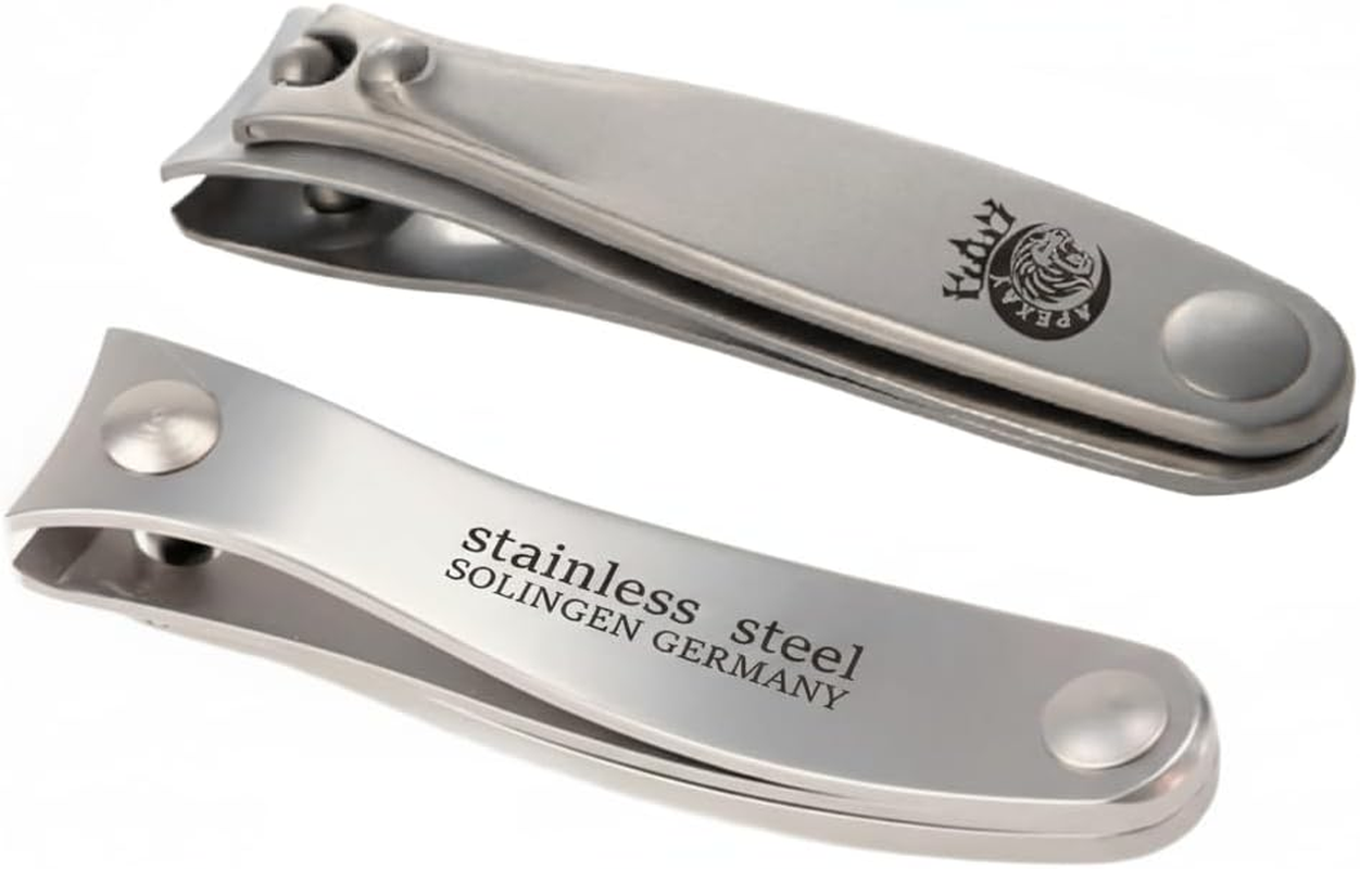 Made in Solingen, Germany - APEXAY Premium Professional Nail Clipper for Men & Women, Ultra Sharp Heavy Duty Surgical Stainless Steel, Maximum Durability (Small) image number 2