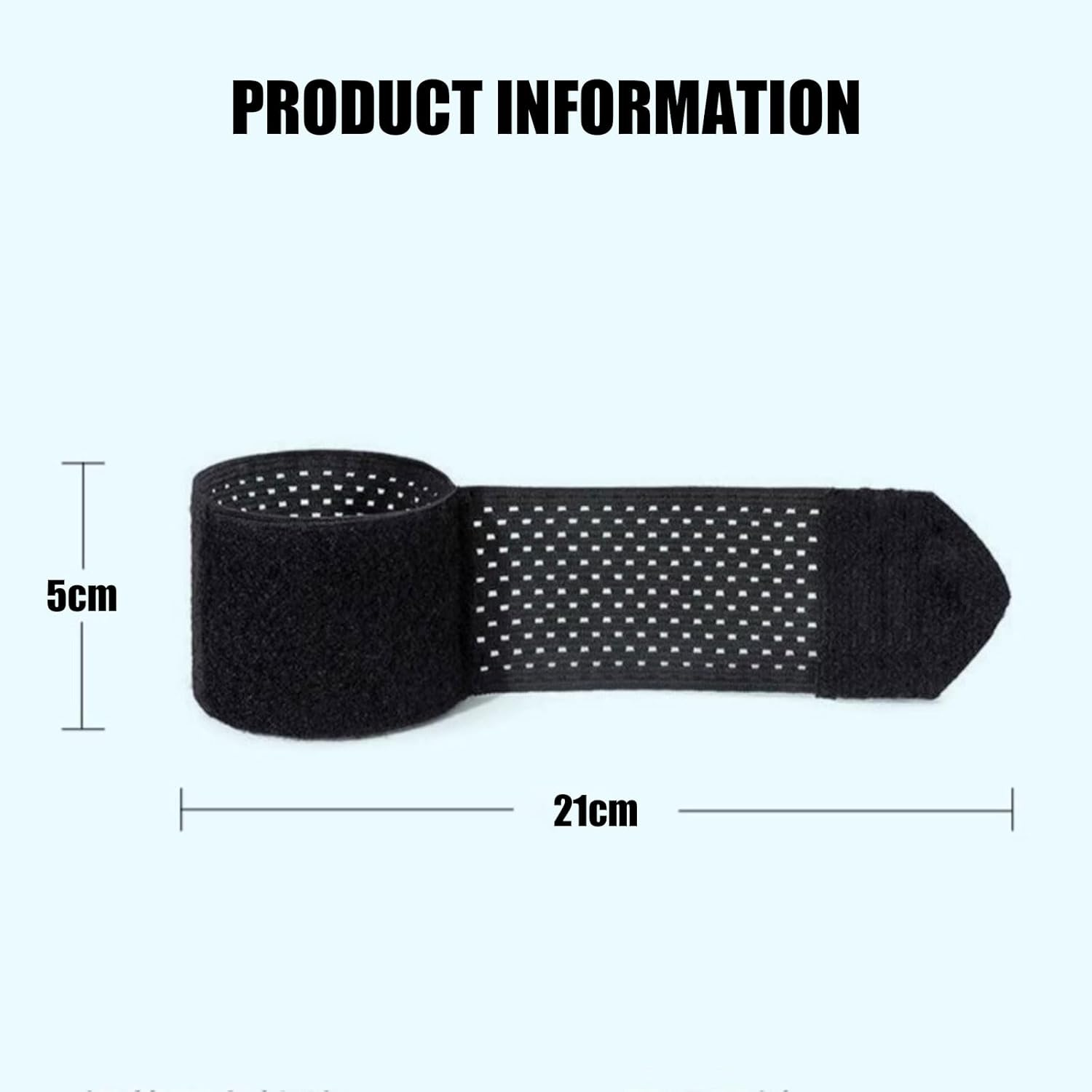 Xolixorium Wrist Brace & Wraps [2 Pcs], Adjustable Carpal Tunnel Support for Sports & Fitness, Black Wrist Strap for Men & Women image number 4