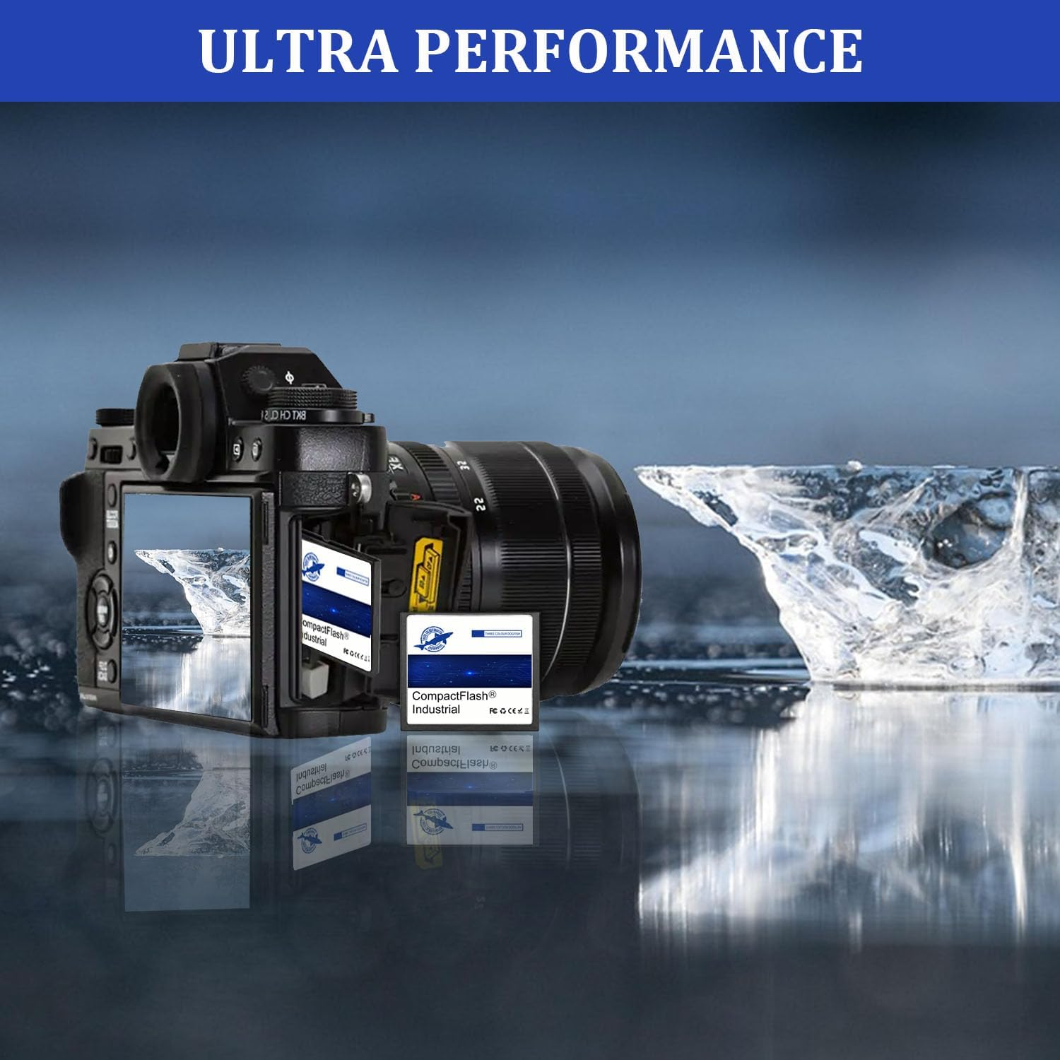 Dogfish 2GB 2Pack Compact Flash Memory Card High Performance Industrial CF Type I Card FAT16 for Industrial Equipment and Vintage Digital Cameras image number 3