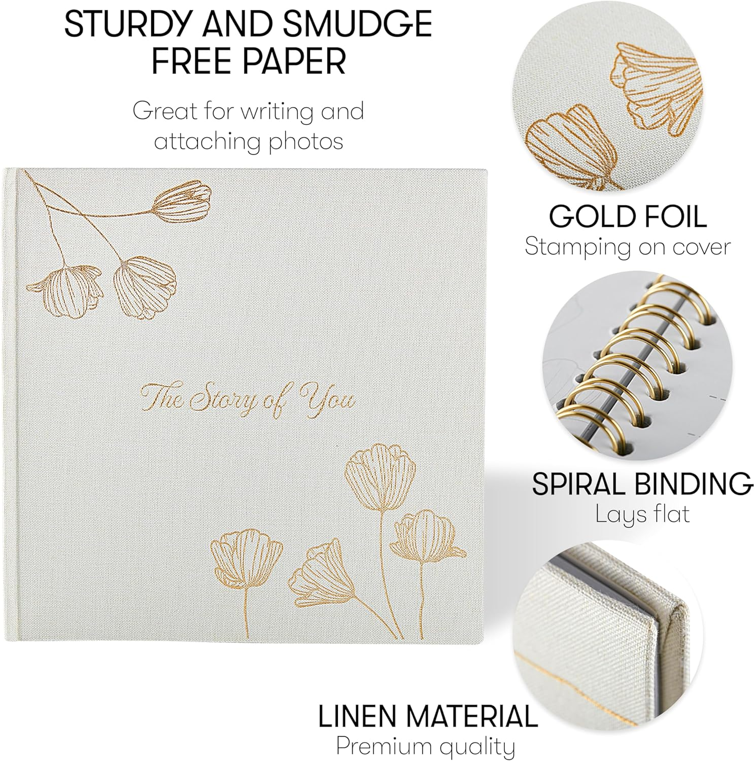 Pregnancy Journal for First-Time Moms & Moms Who Have Been There, Done That. Gender-Neutral Baby Keepsake. Memory Book for First Time Moms image number 6