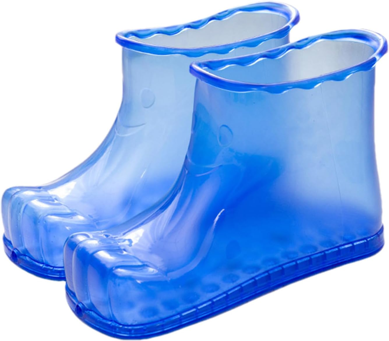 Nail Soaking Boots - Foot Massage Shoes | Portable Foot Soaker | Waterproof Anti-Slip Foots Bath Shoes | Heatproof Colorful Foots Soaker, Portable Spa Shoe for Home Bathroom for Relaxing and Self-Ca