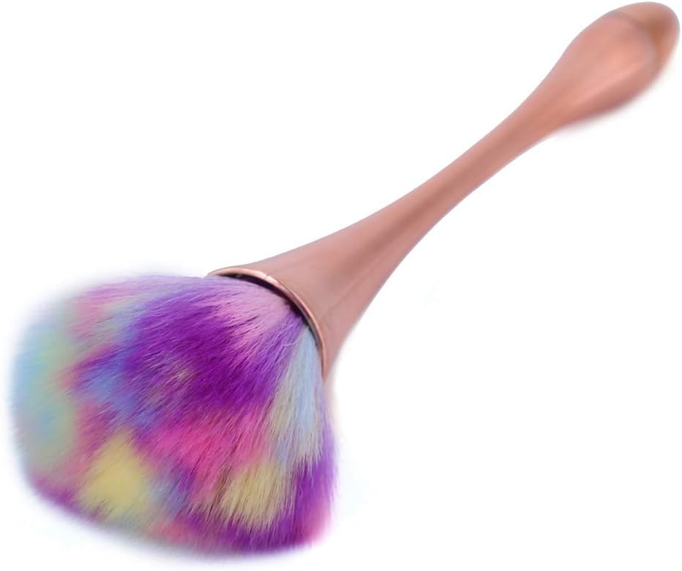 Makeup Brush, Nail Brush, Soft Nail Dust Cleaning Brush, Brush Brush, Professional Nail Artist for Home Beginners(3) image number 5