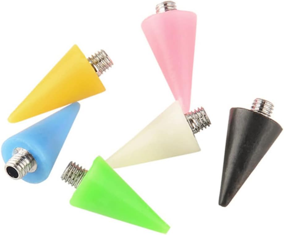 Baluue Acrylic Dotting Pen Replacement Head Set 3Pcs Green Nail Art Tools for Manicure Wax Head Dotting Pen for Rhinestones Picking and Diy Nail Designs - Green image number 4