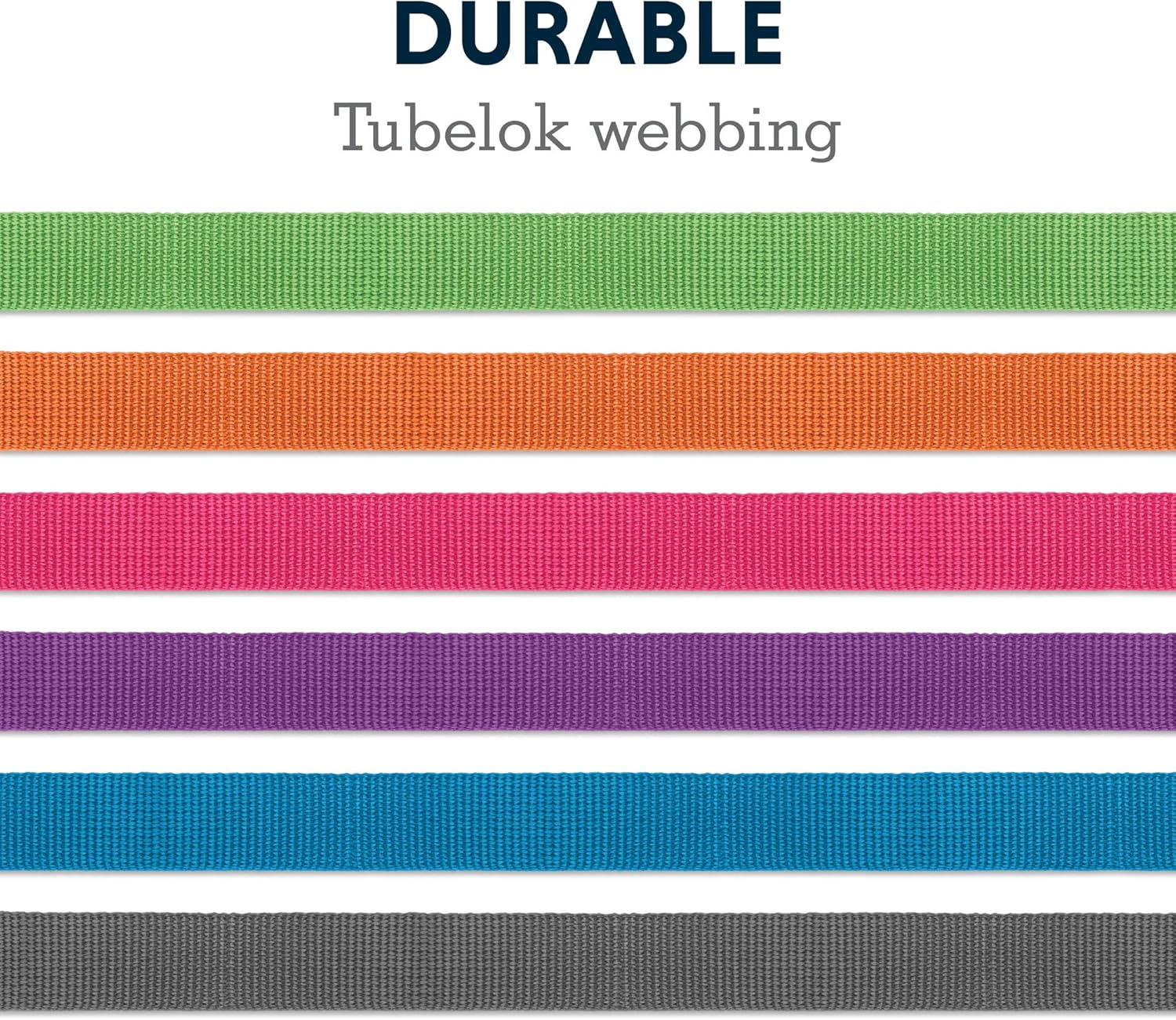 Ruffwear, Front Range Dog Leash, 5 Ft Lead with Padded Handle for Everyday Walking, Wildflower - Mountains Logo image number 2