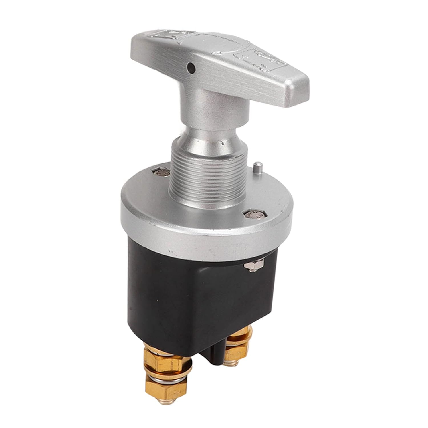 Battery Disconnect Switch, Battery Knob Switch Universal 10Mm Stud 500A Rated 12V for RV Yacht Truck image number 4