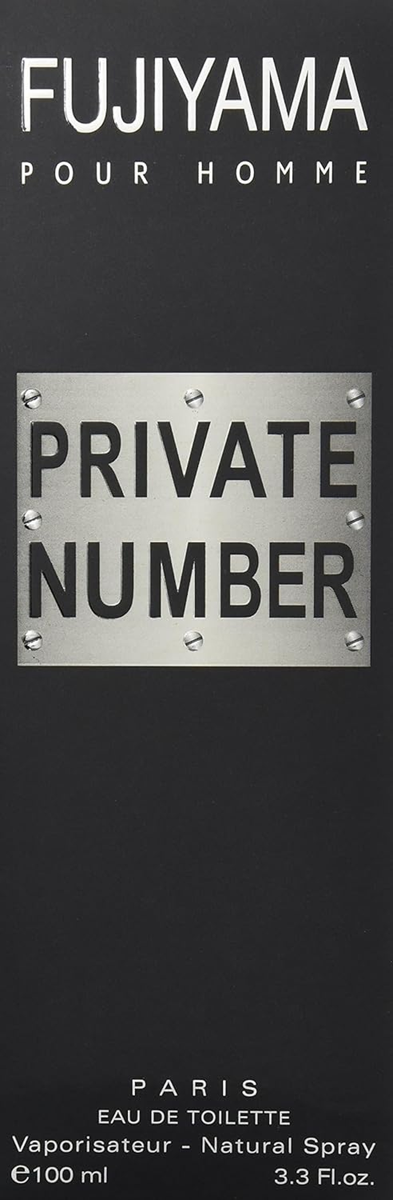 Success De Paris Fujiyama Private Number for Men 3.3 Oz. EDT Spray, 100 Ml image number 5