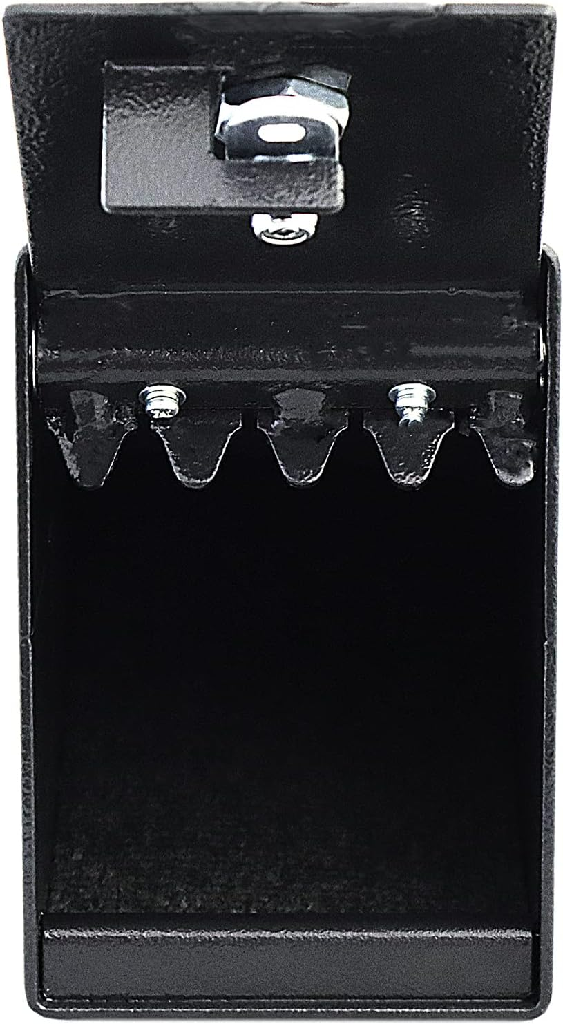 Protex Drop Box Safe (Sdb-100)-Black, for Cash, Checks and Envelopes, Saw-Toothed Baffle to Protect Slot, Powder Coated Finish, 4 Pre-Drilled Anchoring Holes image number 3