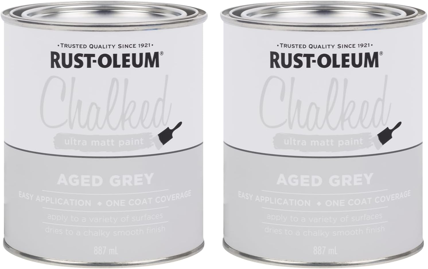 Rust-Oleum Chalked Top Coat, Matte Clear, 887 Ml