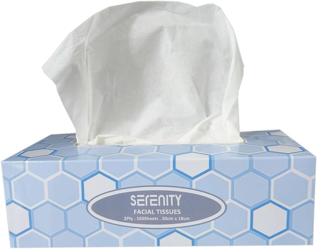 Serenity Tissues Deluxe Pack - 36 Boxes of 160 Ultra-Soft Tissues for Ultimate Comfort and Convenience image number 3