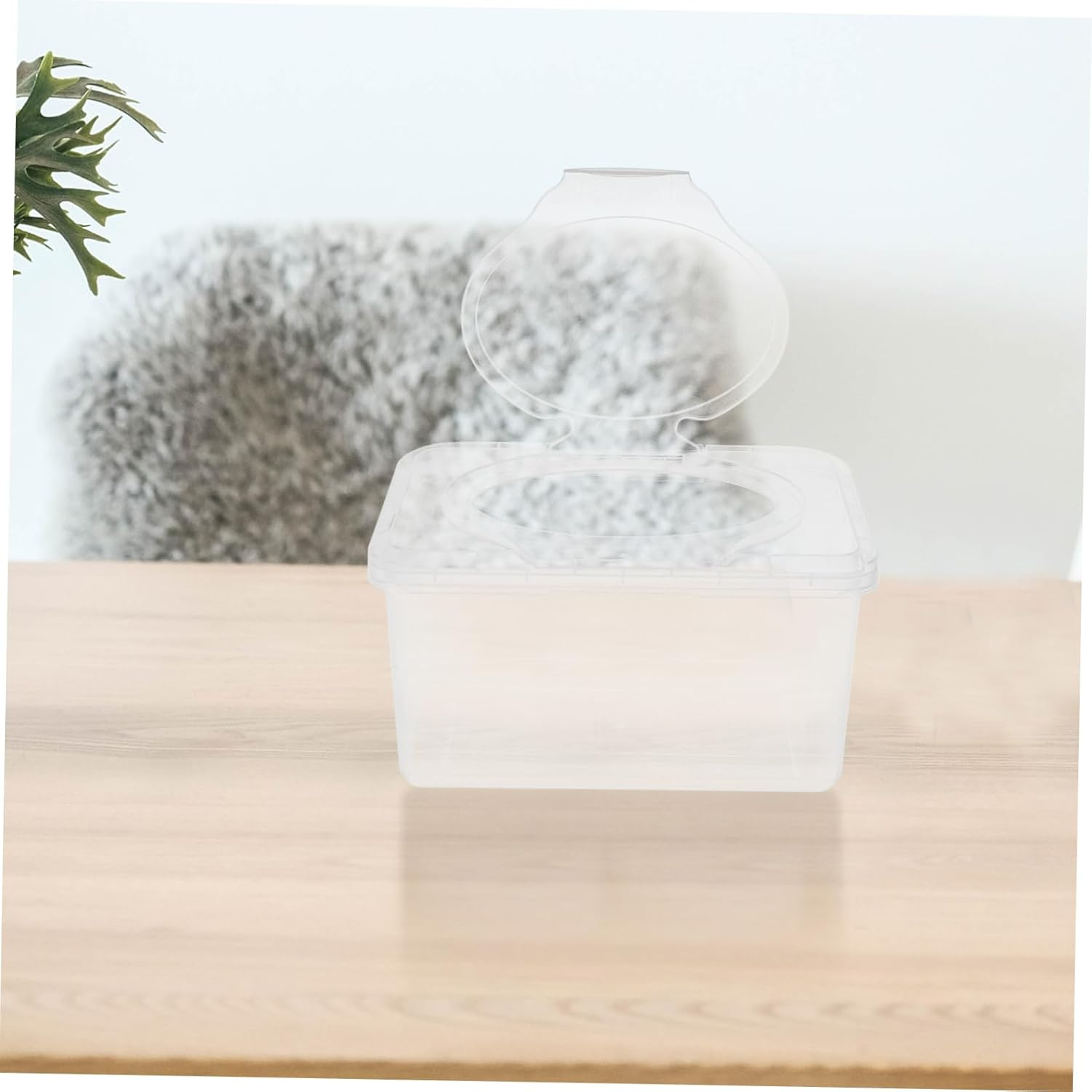 Anneome 2Pcs Portable Refillable Wet Wipes Storage Tissue Dispenser Travel Wipes Holder Tidy Organized image number 1