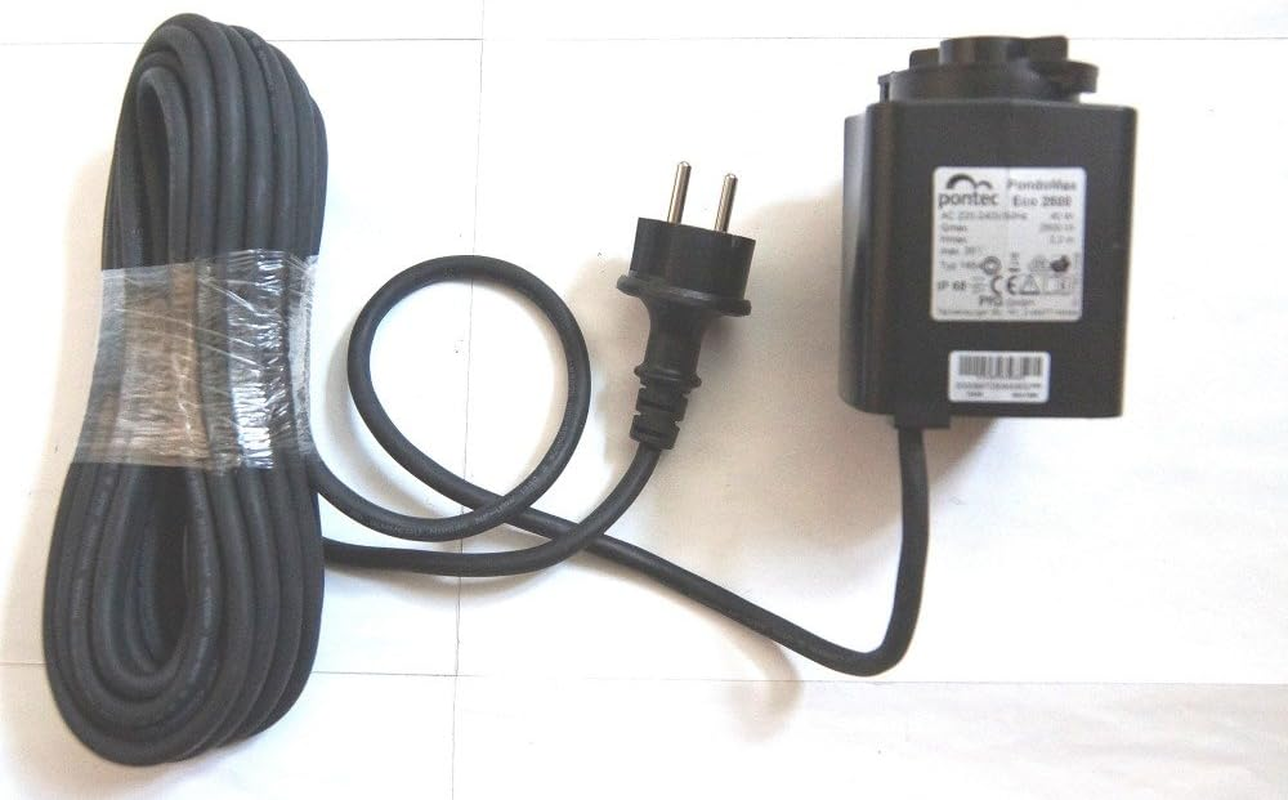 Pontec 50853 Pondomax Eco 2500 Filter and Stream Pump/Energy-Efficient Pump for Streams/For Filter Feed, Dark Grey image number 1