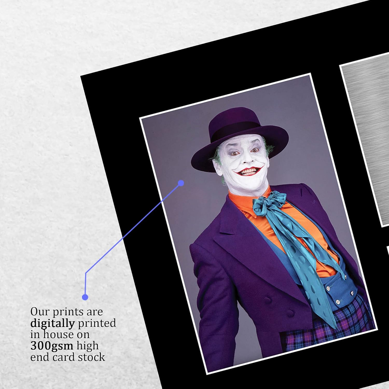 HWC Trading Jack Nicholson Gift Signed A4 Printed Autograph the Joker Batman Gifts Print Photo Picture Display image number 6