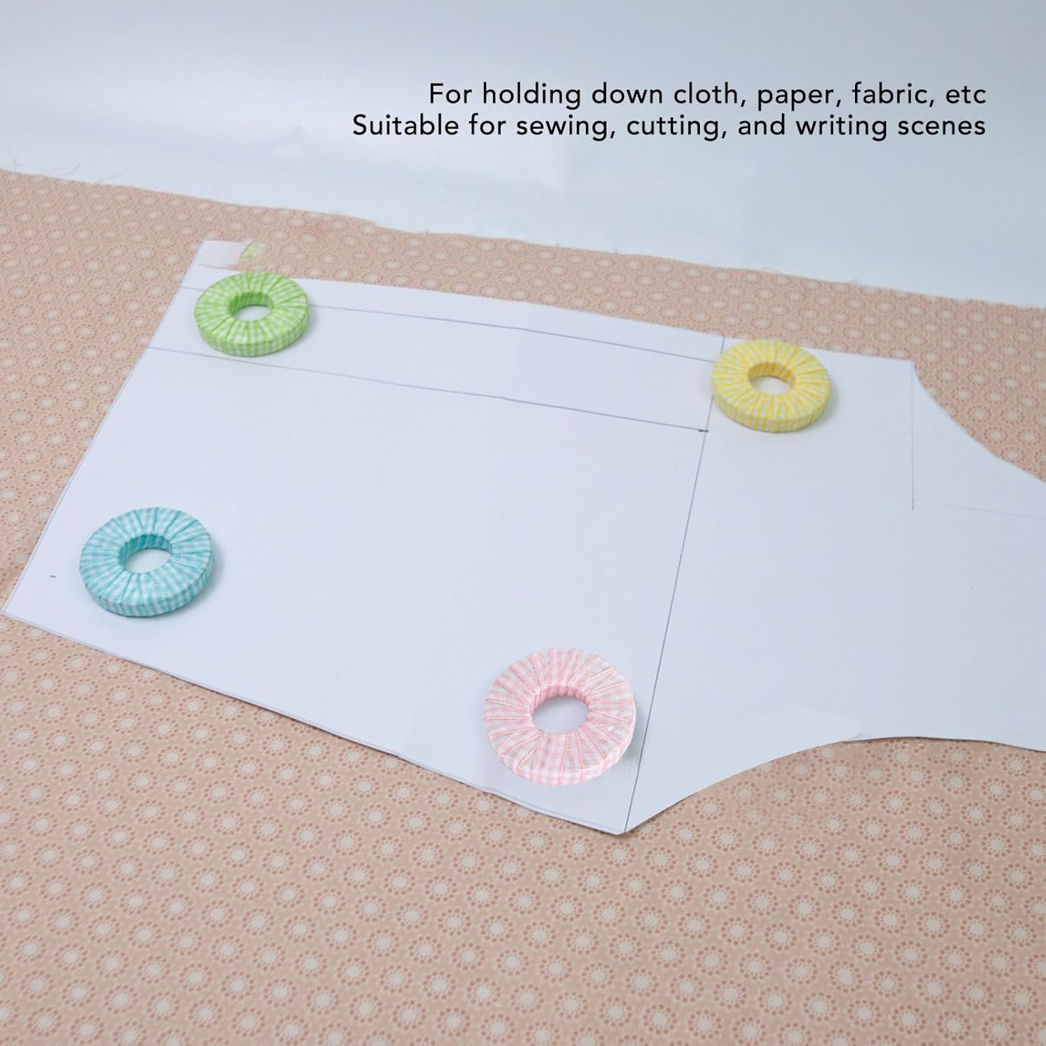 Fabric Weight Set, Safe and 4 Pieces Pattern Weights, Good Decoration for Sewing, Writing, Crafts