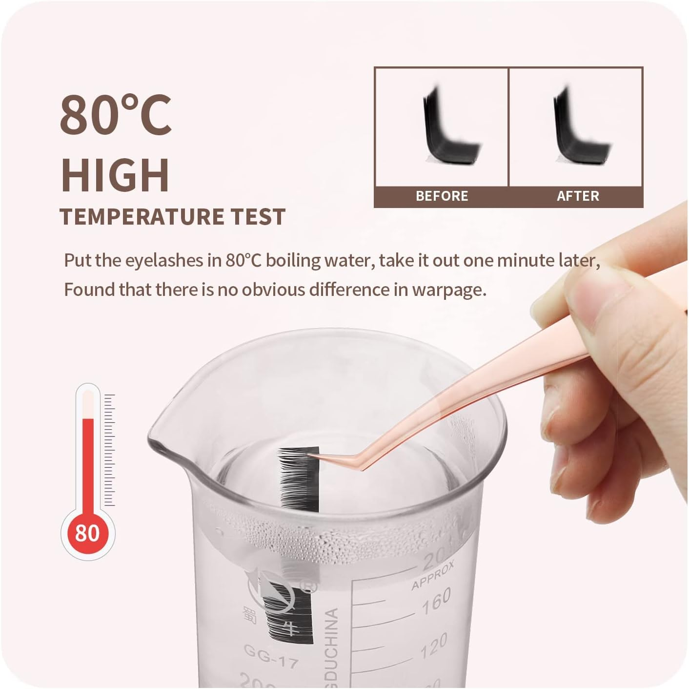 ANNAFRIS L/LC/LD/LU(M) Curl Individual Eyelash Extension Natural Synthetic Mink Matte Black False Lashes Extension Faux Cils Maquillage (LD Curl, 0.10 8-15Mm Mix) image number 4