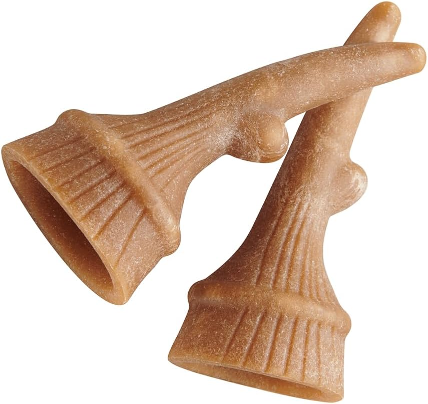 WHIMZEES Antler Dental Dog Treats, Bulk Box, Large (18-27Kg Dogs), Natural Daily Dental Chews (22 Count) image number 2