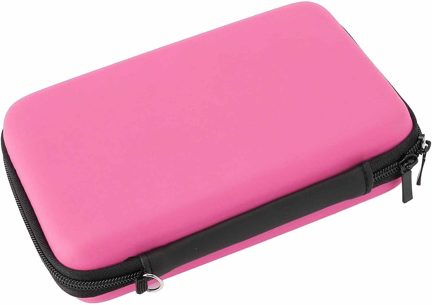 Carrying Case for New 3DS, 3DS XL, 2DS XL Console & Accessories, Protective Hard Shell Travel Case, with Game Slot and Inner Pocket (Pink)