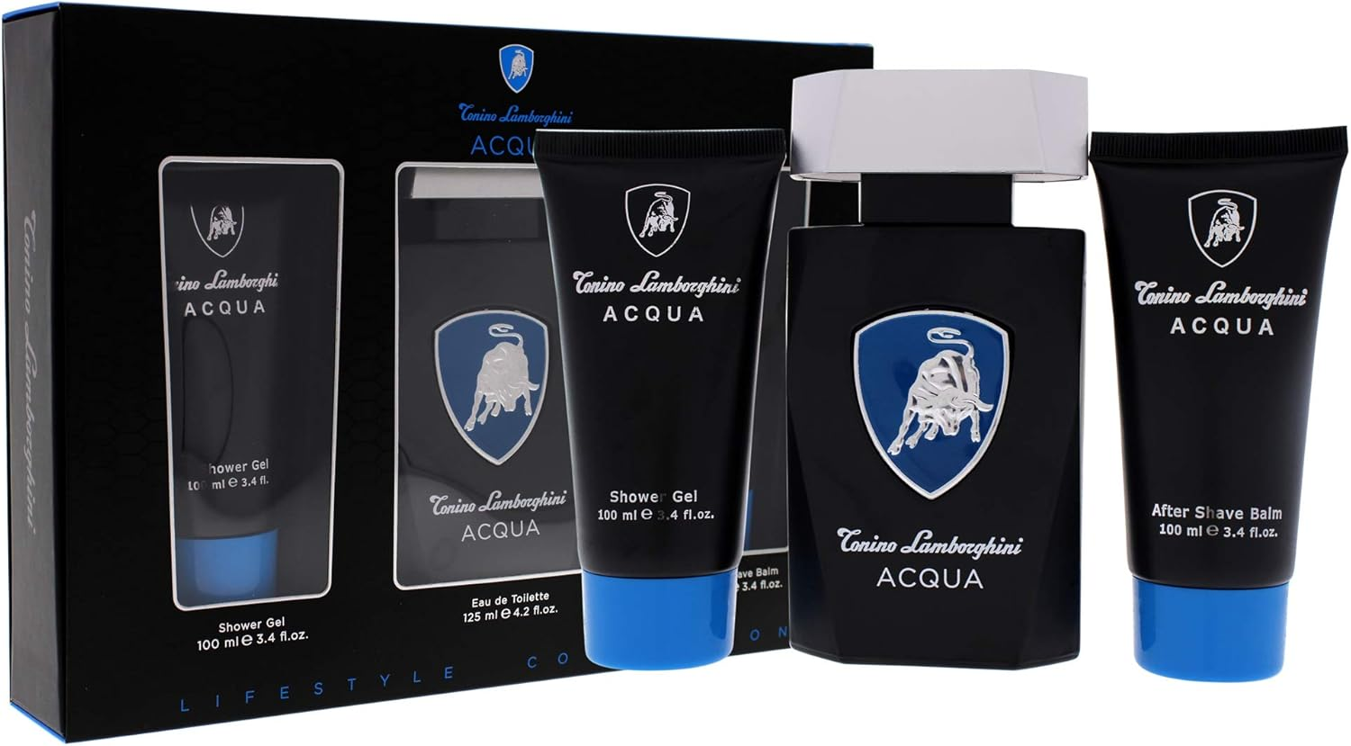 Tonino Lamborghini Acqua Fragrance 3-Piece Gift Set for Men image number 1