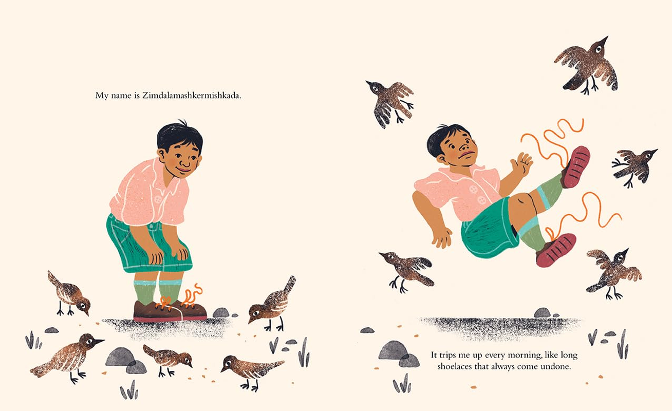 The Boy Who Tried to Shrink His Name: CBCA Award for New Illustrator image number 2